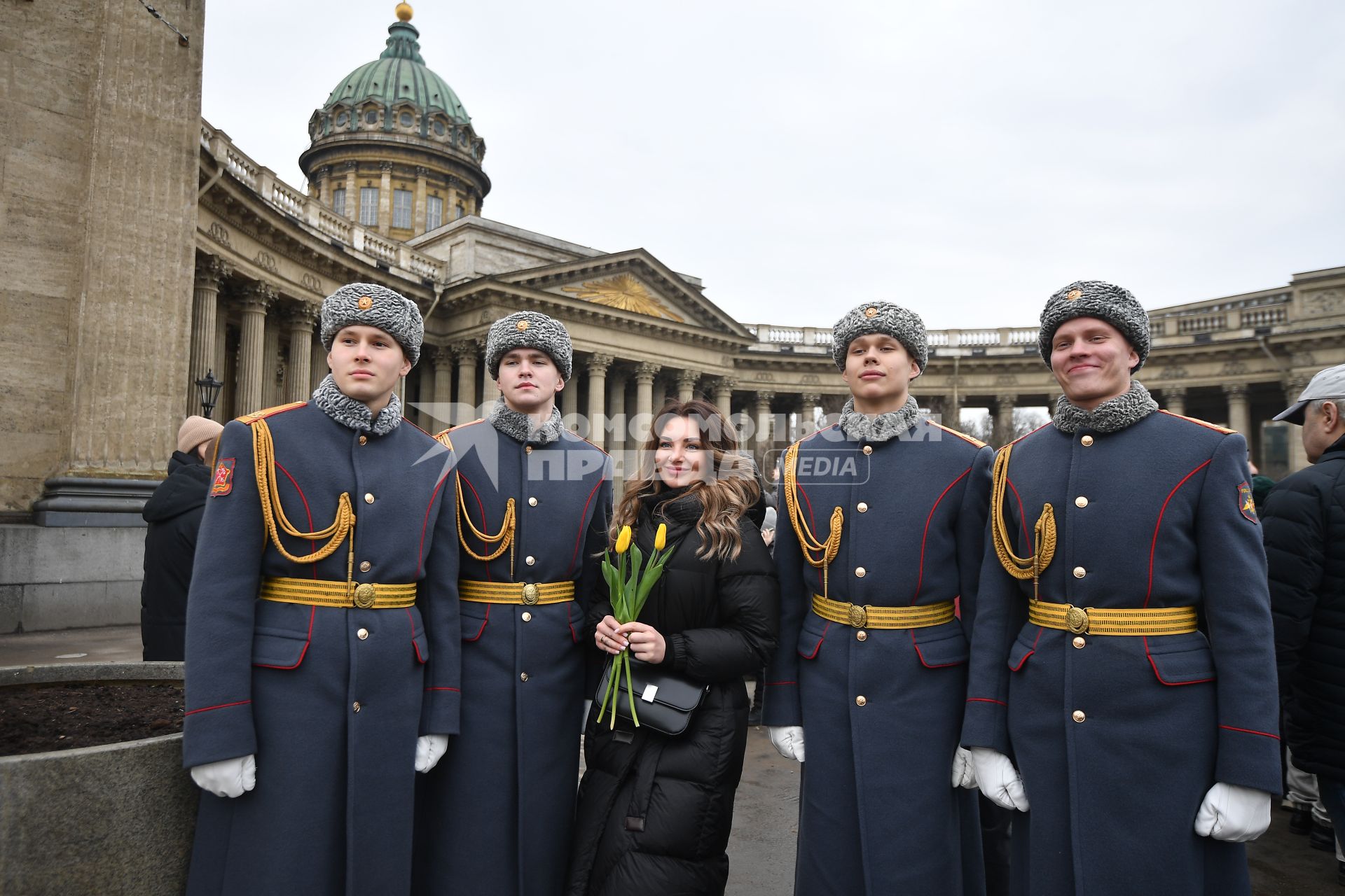 Празднование международного женского дня в Санкт-Петербурге