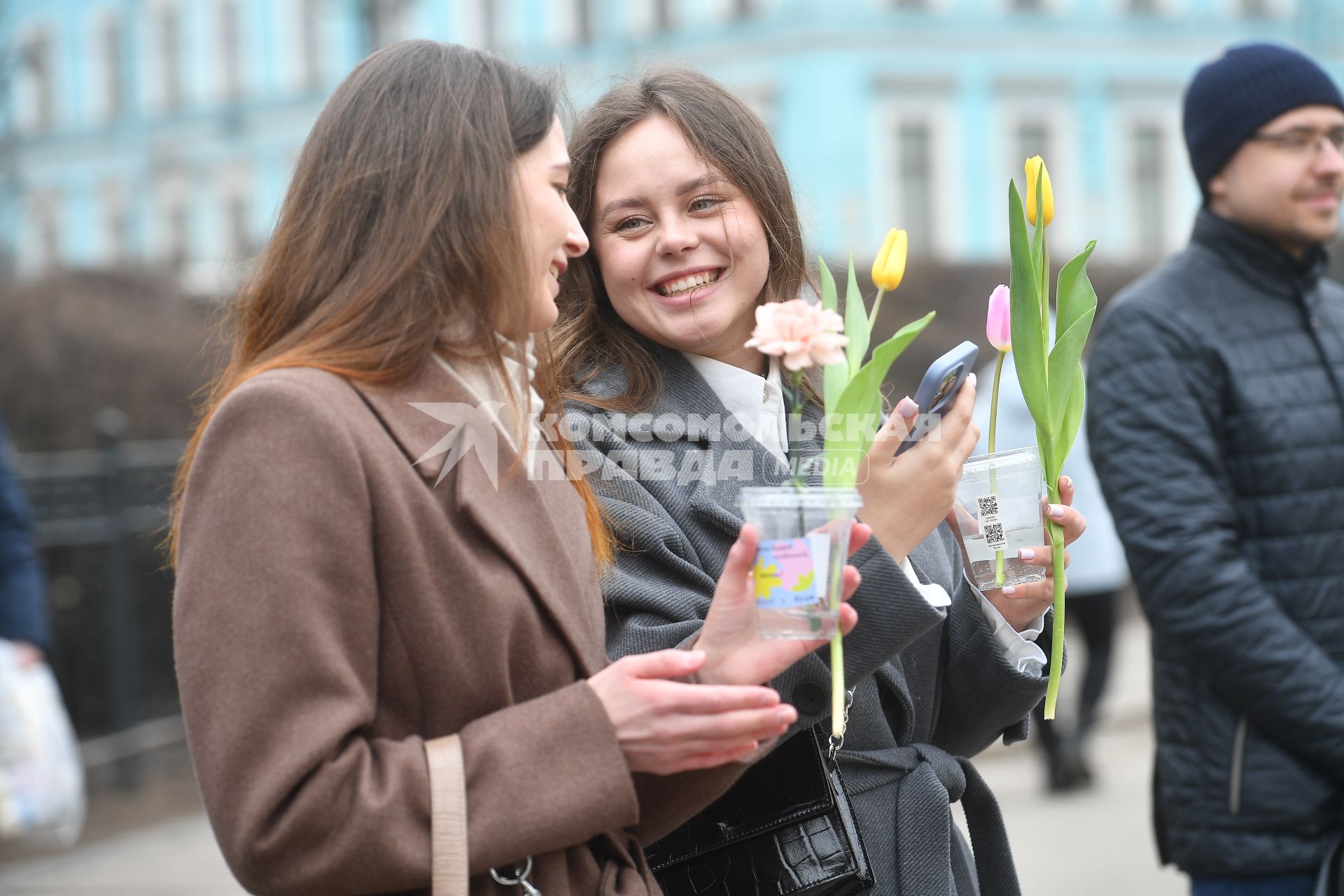 Празднование международного женского дня в Санкт-Петербурге