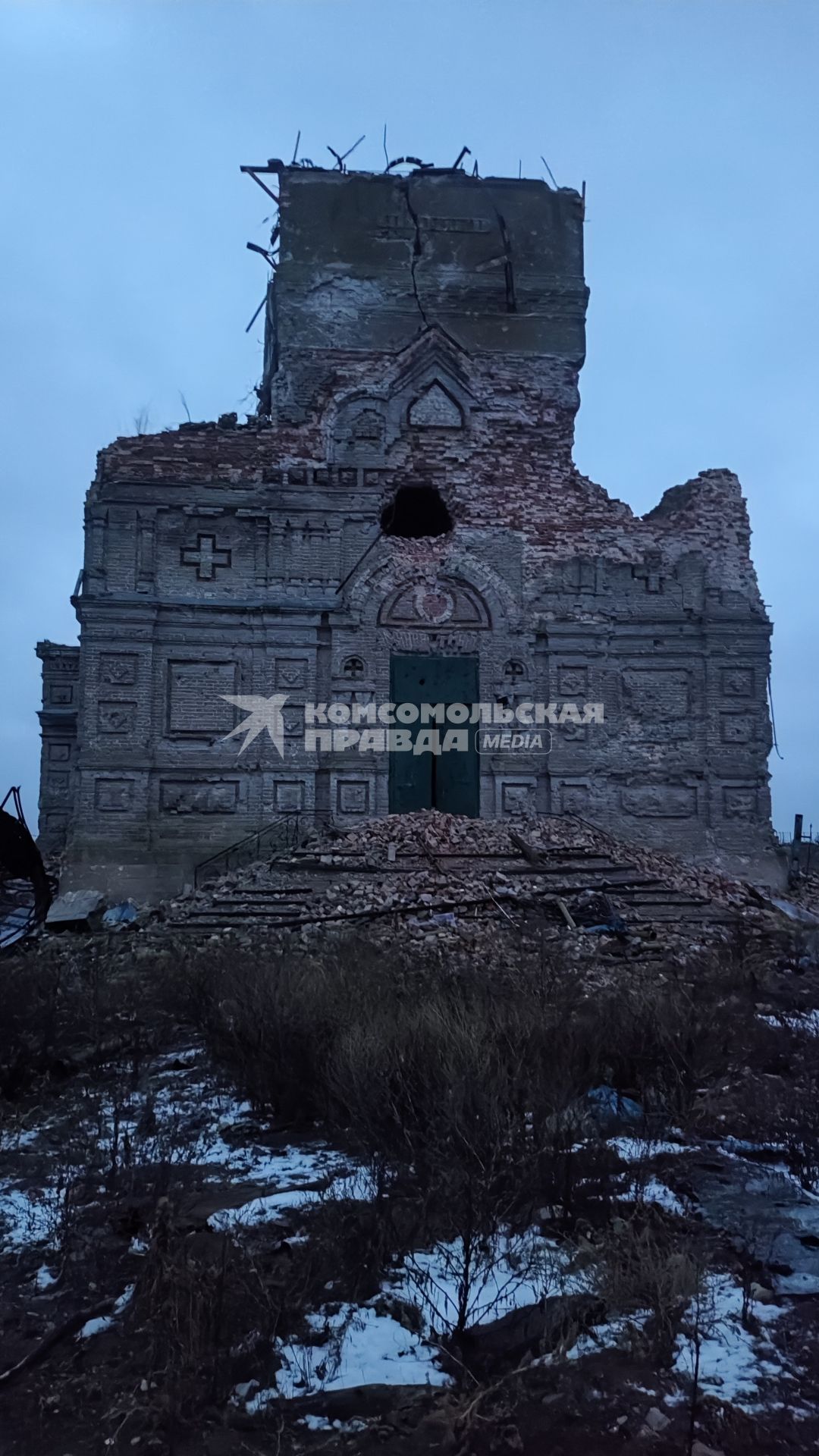 Освобожденное село Новомихайловка в ДНР