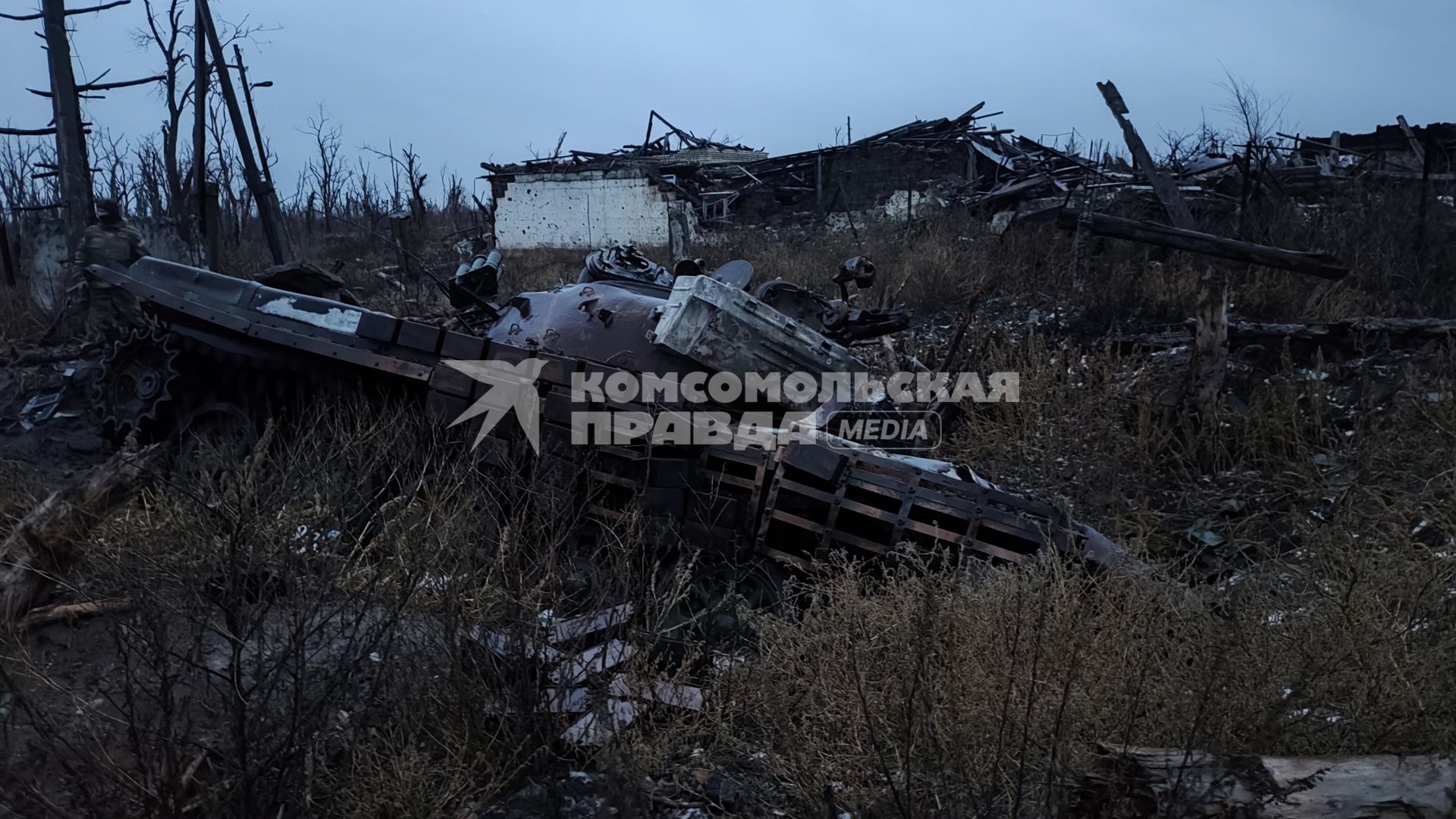 Освобожденное село Новомихайловка в ДНР