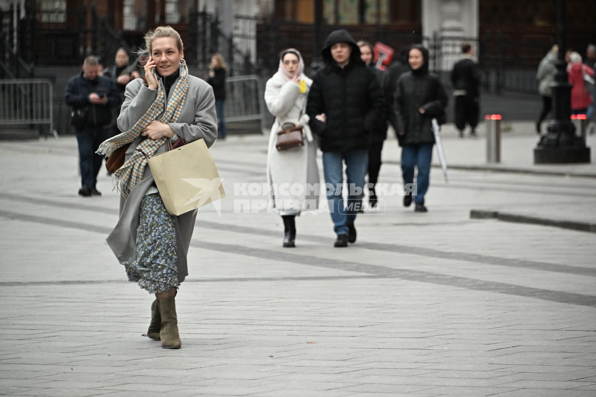 Сильный ветер в Москве