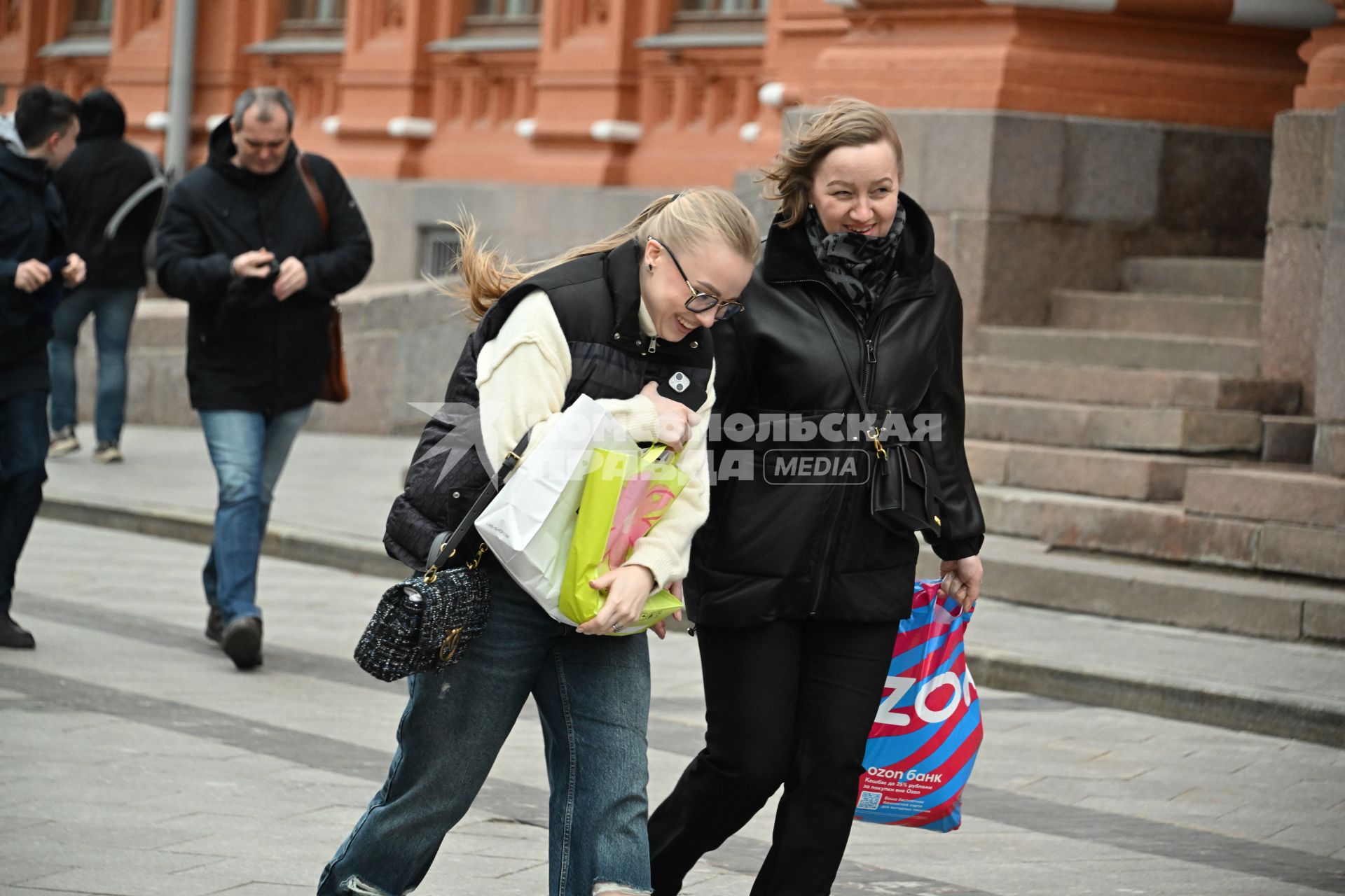 Сильный ветер в Москве