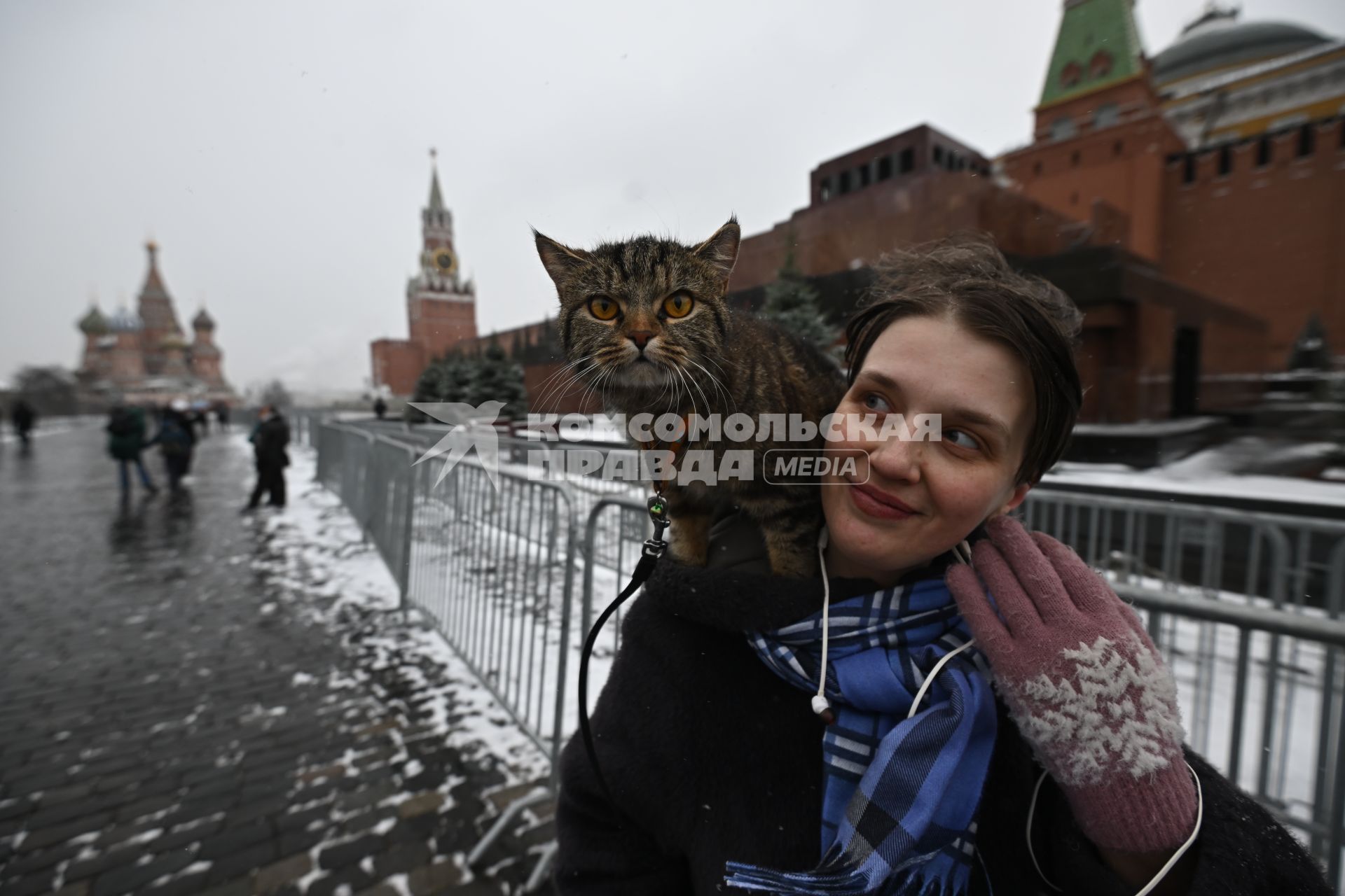 Снег в Москве