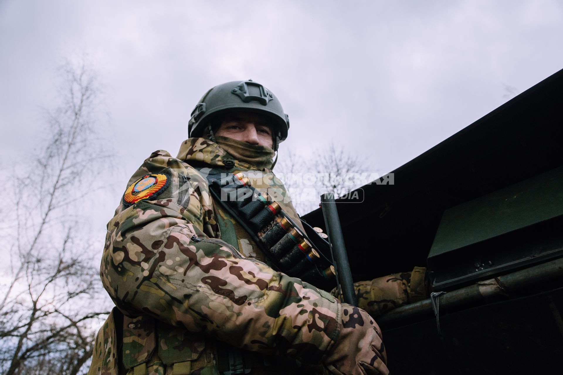 Полевой госпиталь в Селидово Донецкой области