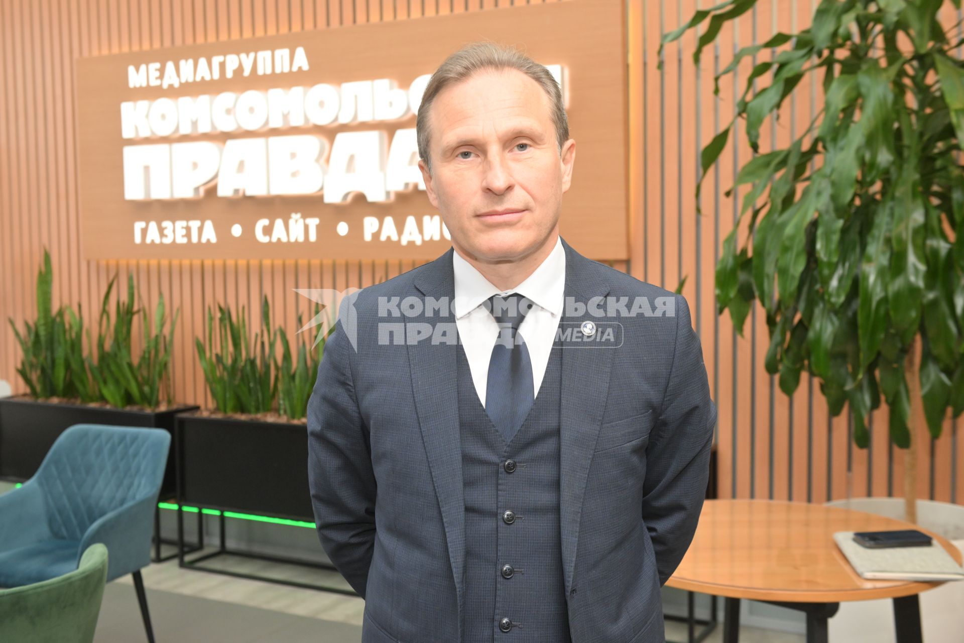 Кирилл Зыков в редакции \"Комсомольская правда\"