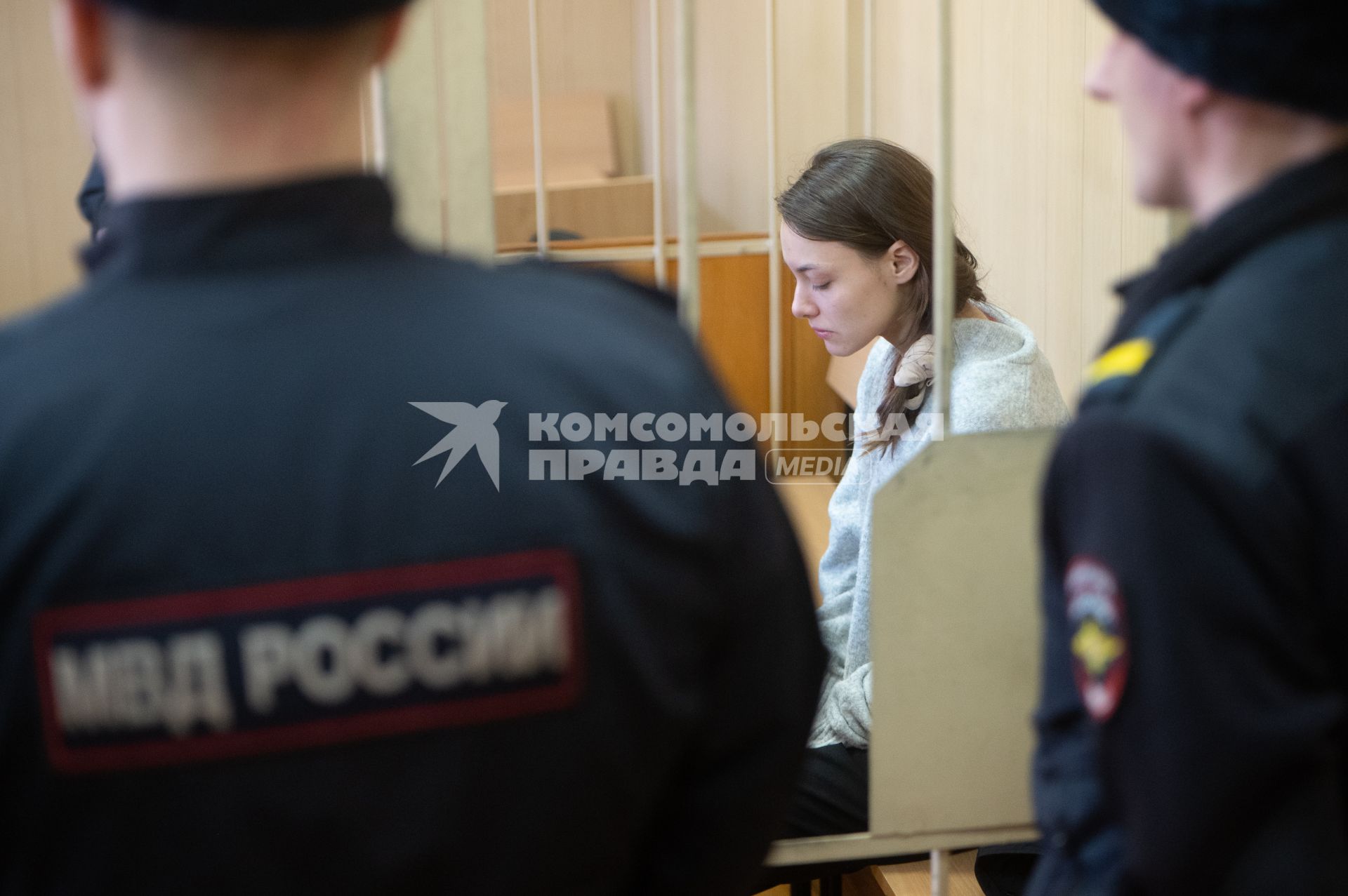 Избрание меры пресеченияя актрисе Александре Дроздовой в Петербурге