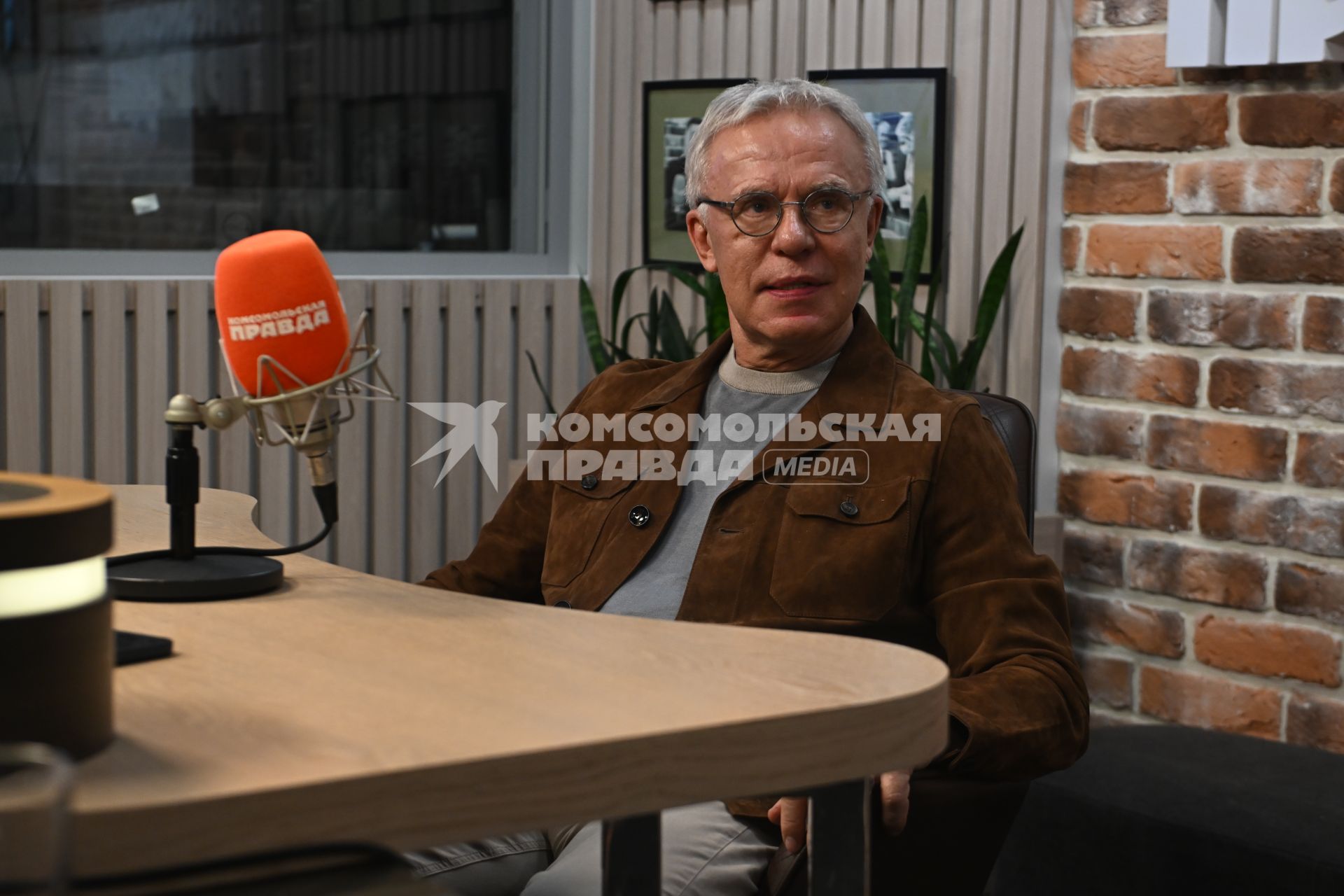 Вячеслав Фетисов на радиостанции \"Комсомольская правда\"