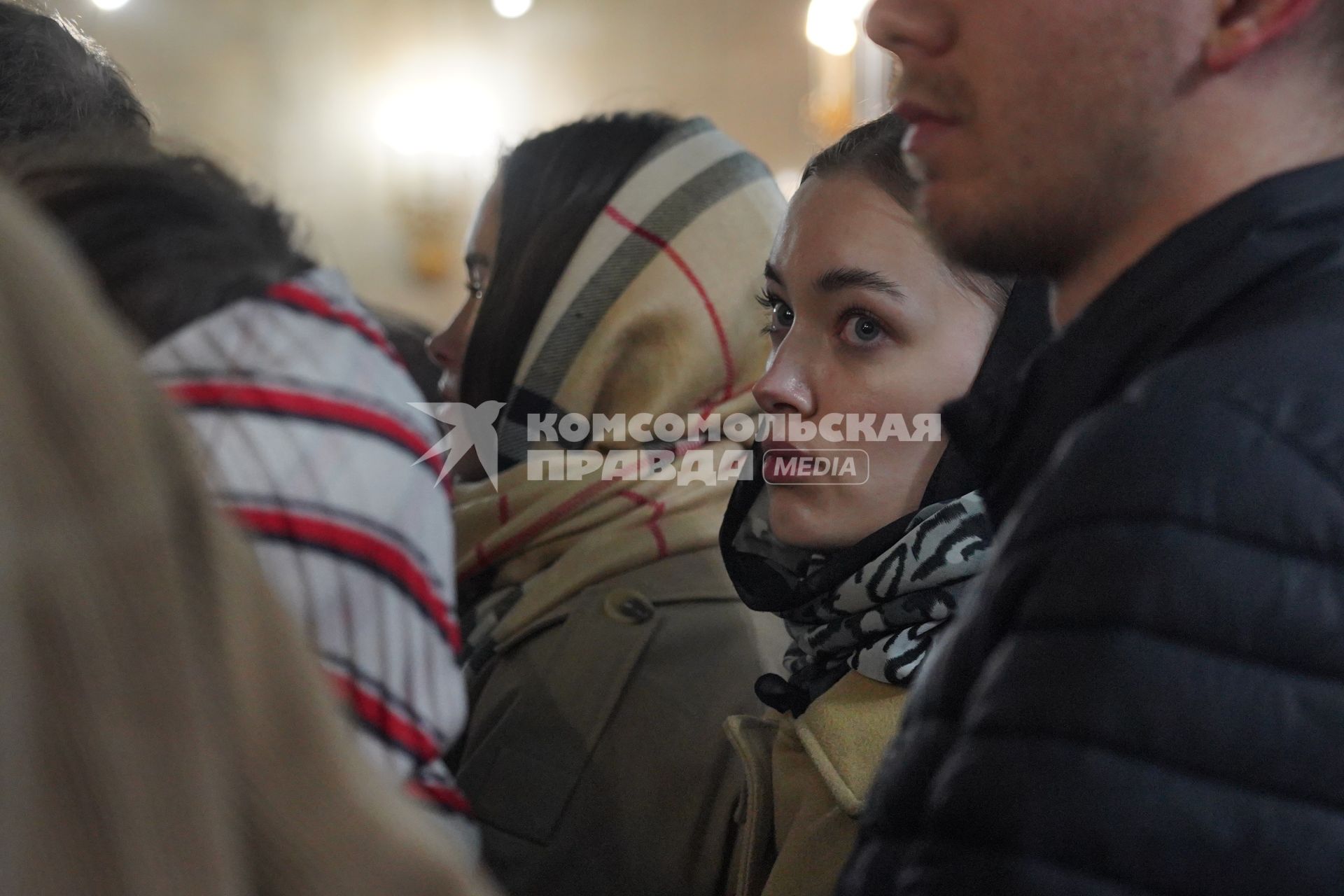 Пасхальное богослужение в Красноярске