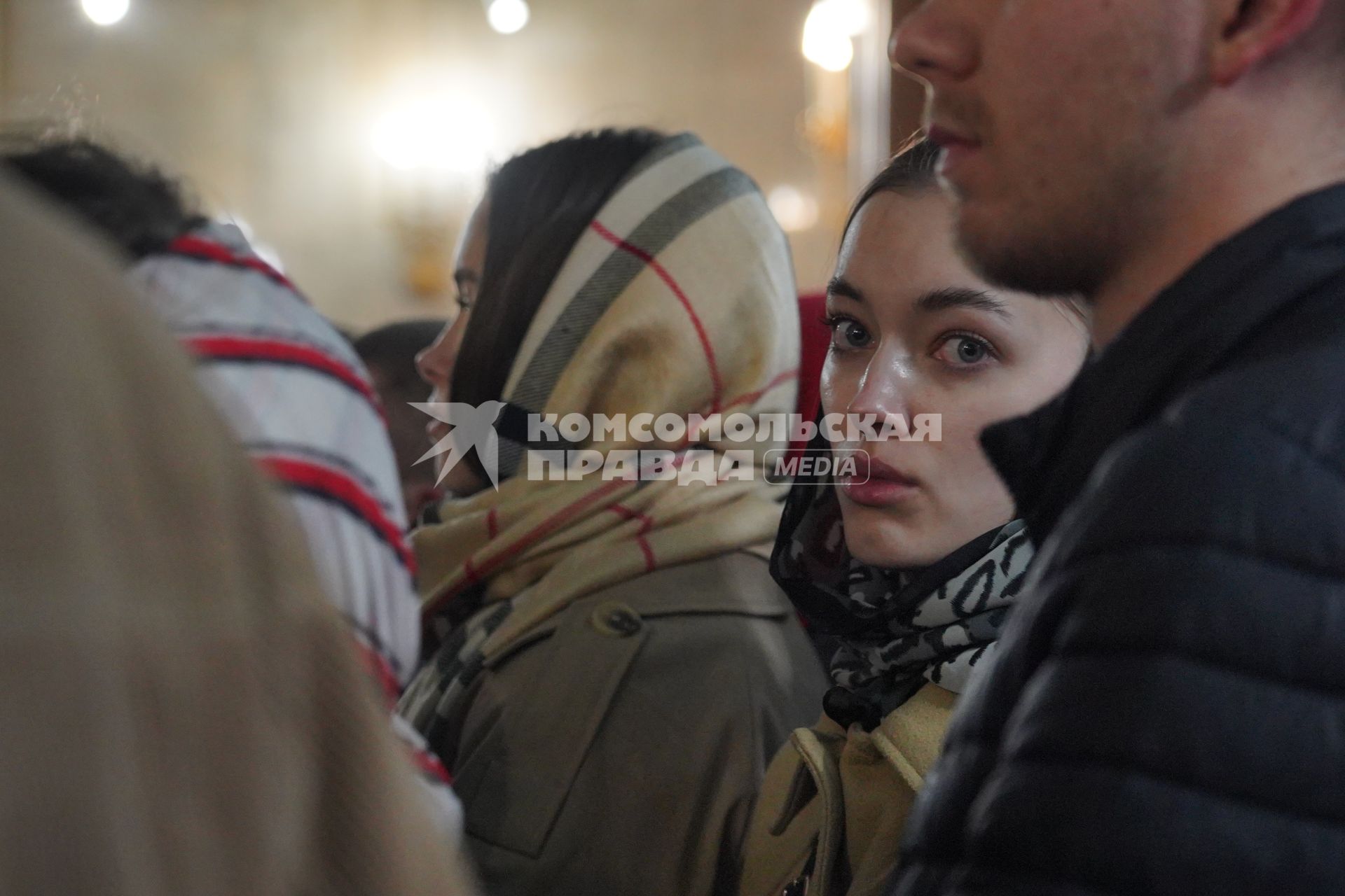 Пасхальное богослужение в Красноярске