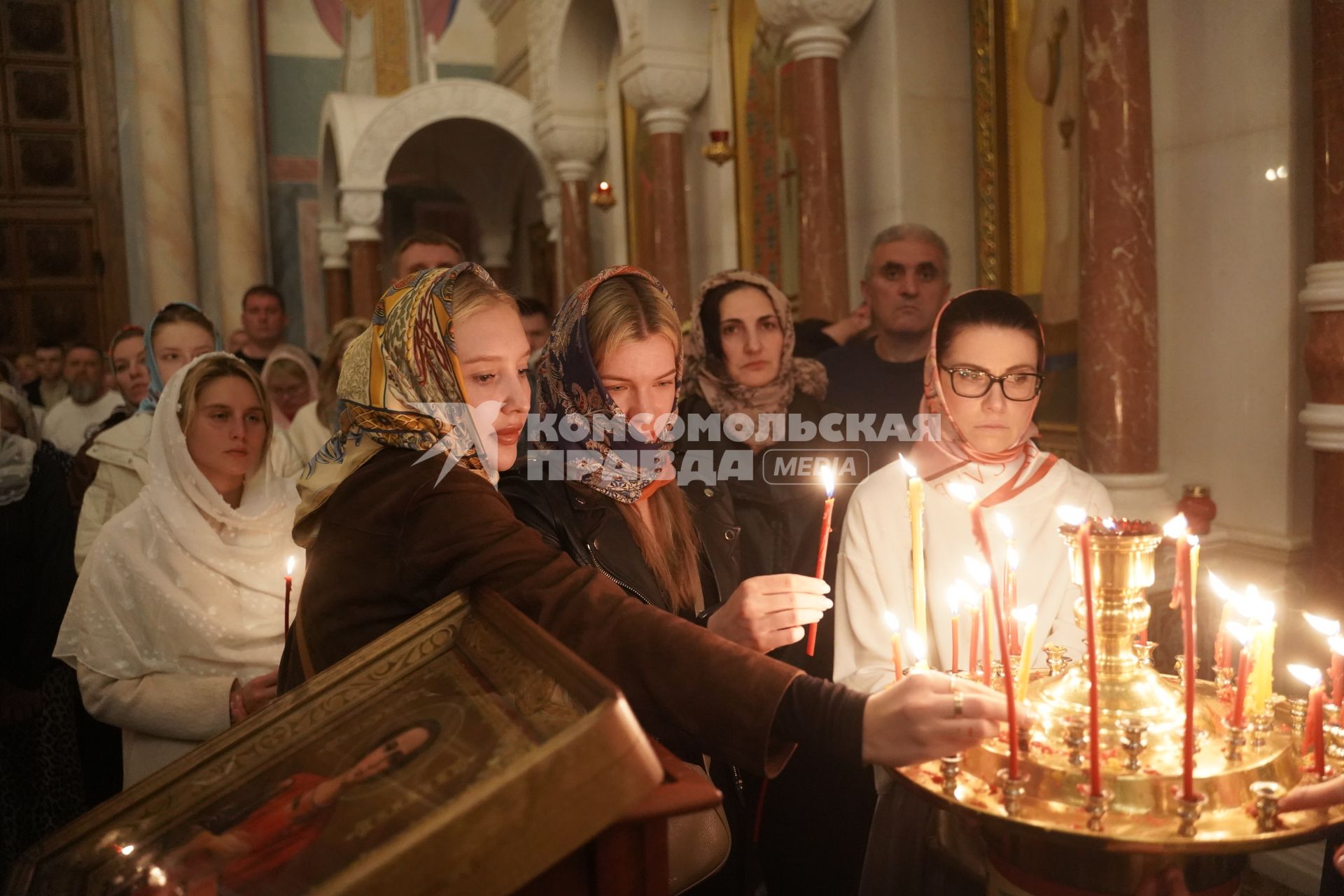 Пасхальное богослужение в Самаре