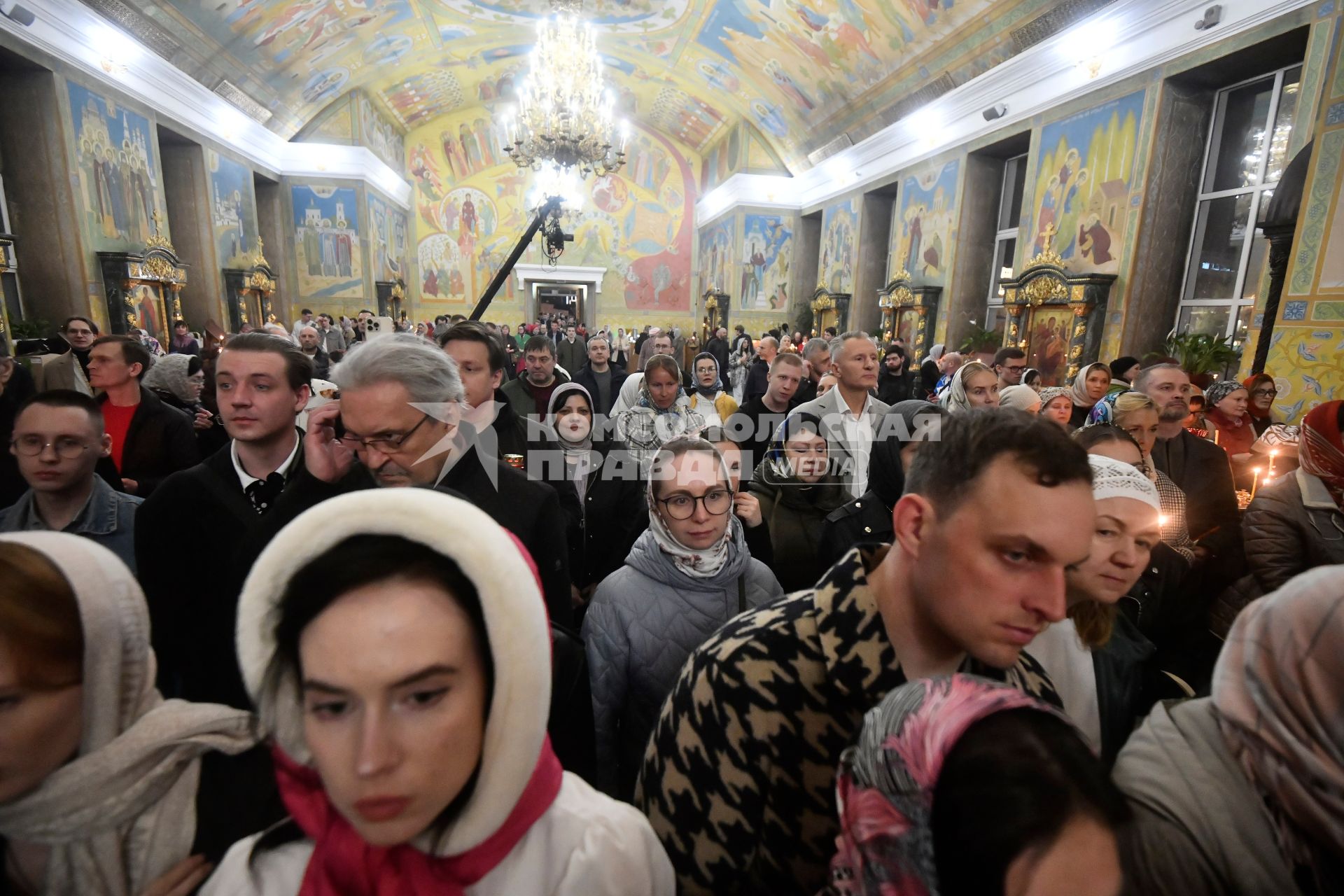 Пасхальное богослужение в Екатеринбурге