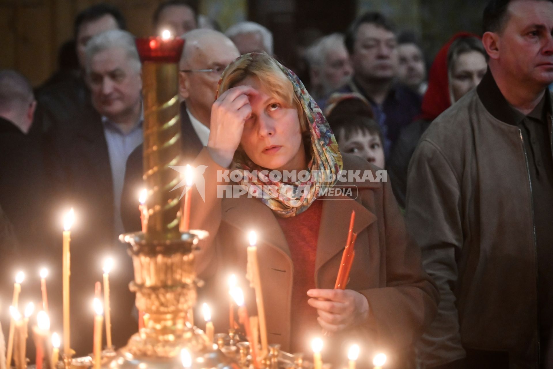 Пасхальное богослужение в Екатеринбурге