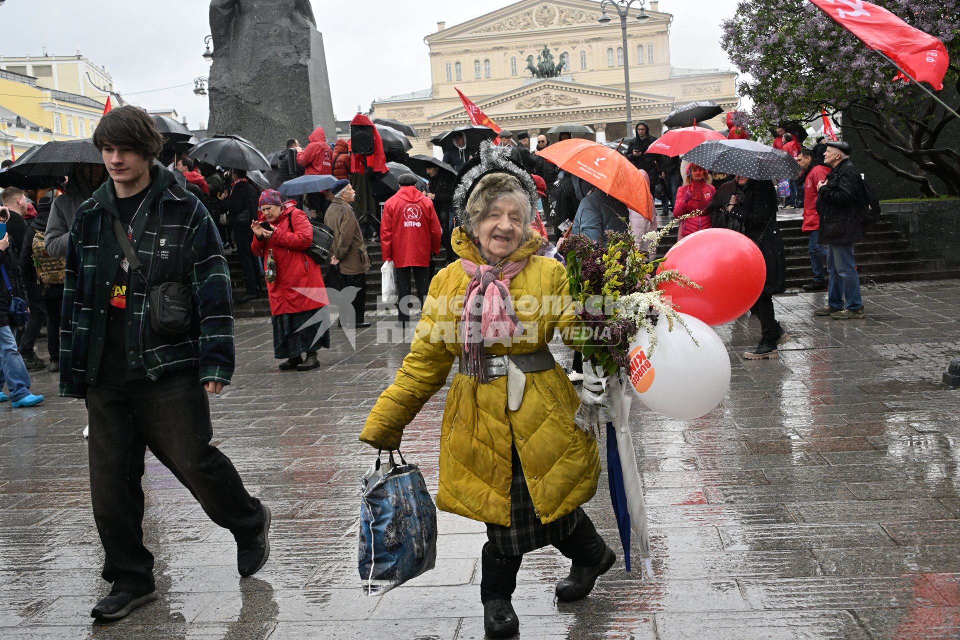 Первомайское шествие КПРФ