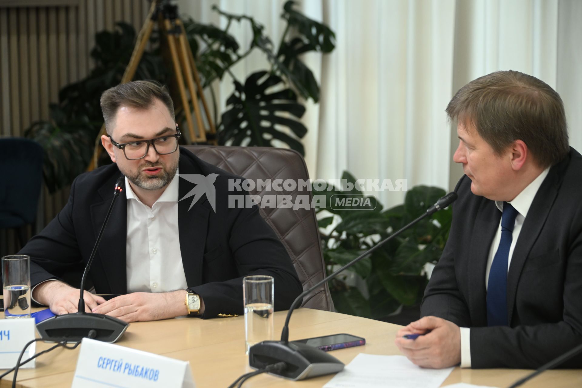 Евгений Панкевич и Сергей Рыбаков