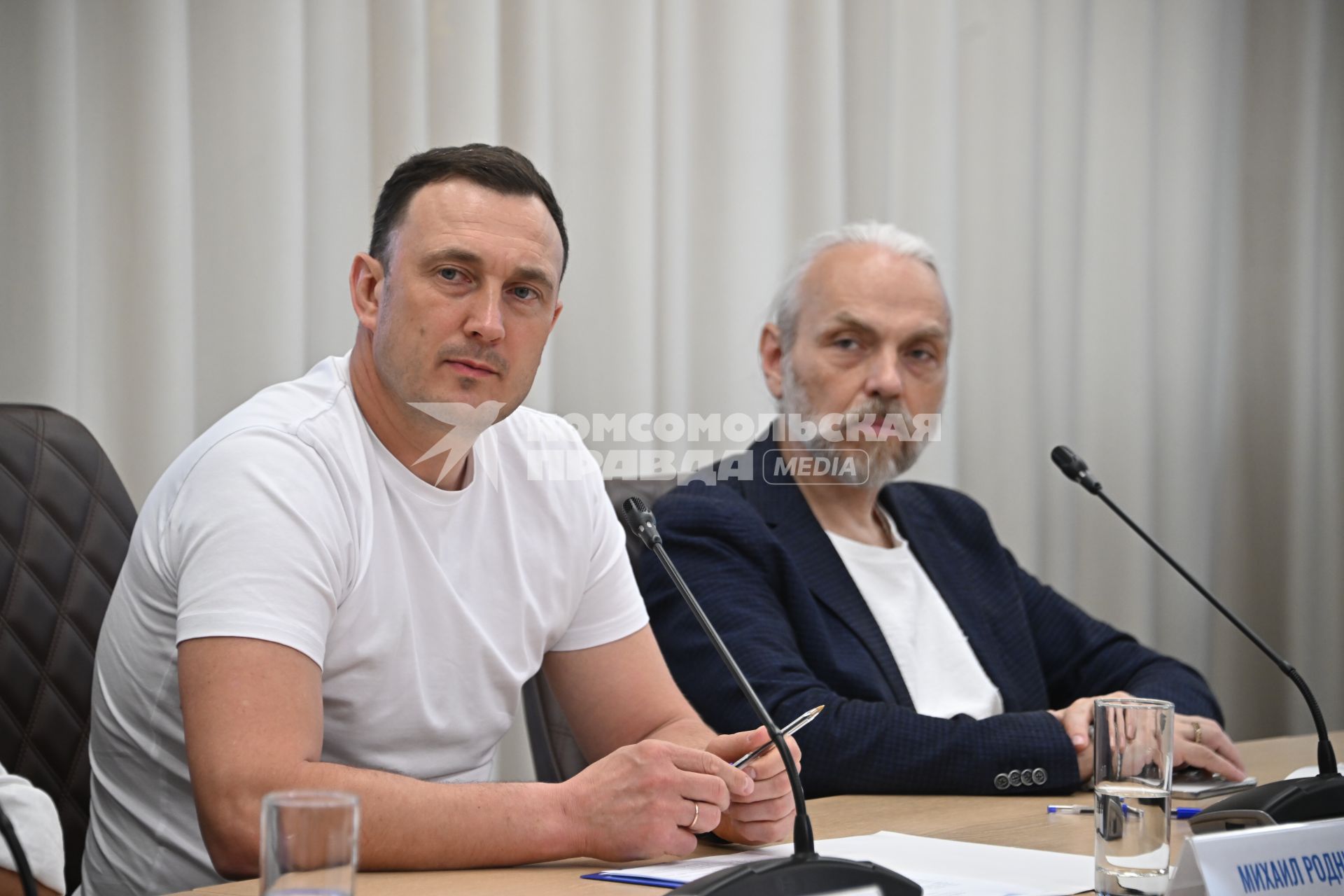 Михаил Родников и  Дмитрий Голиков