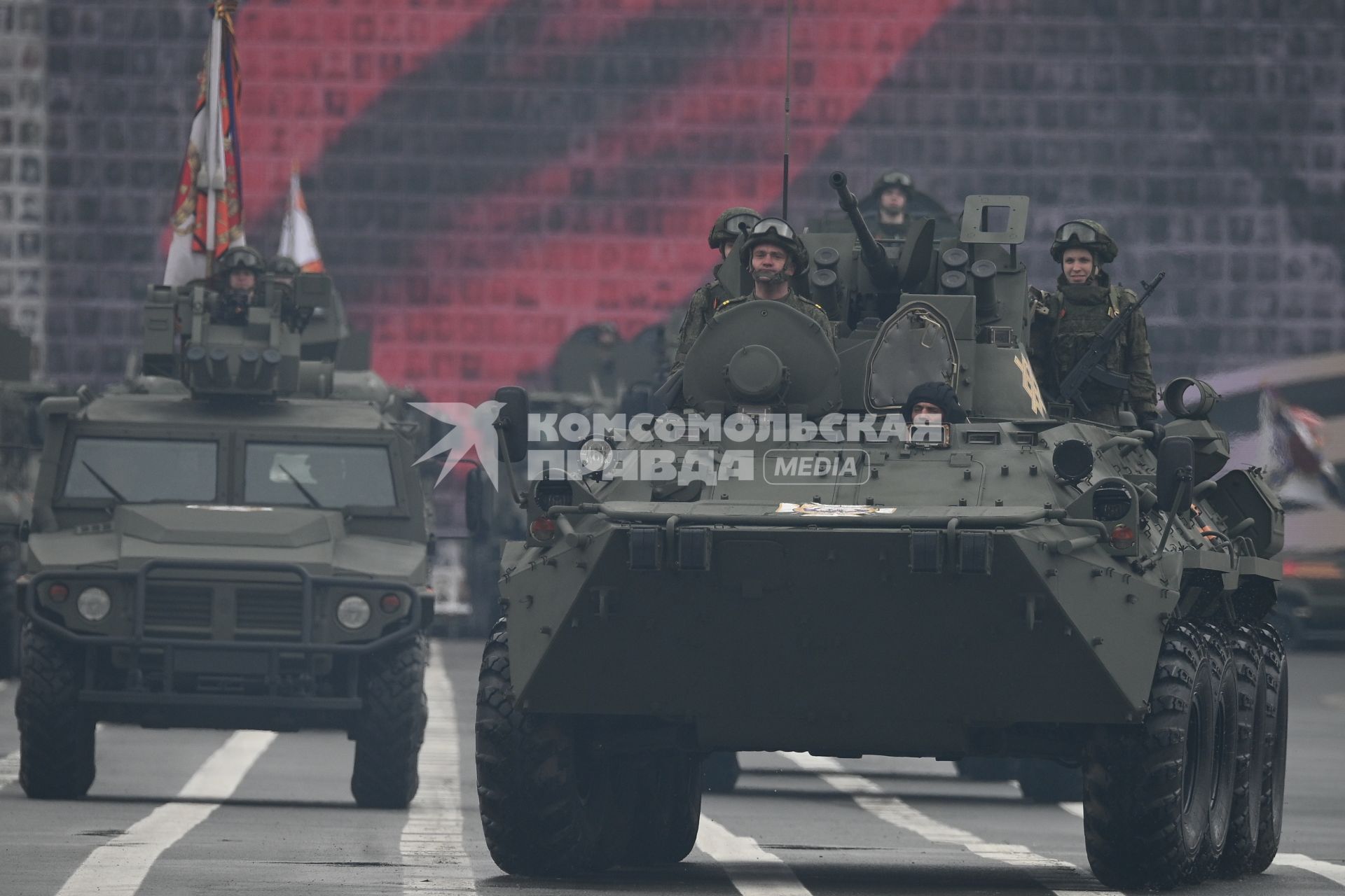 Генеральная репетиция парада Победы В Петербурге