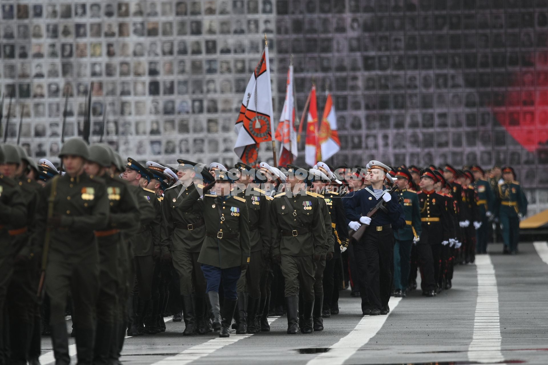Генеральная репетиция парада Победы В Петербурге