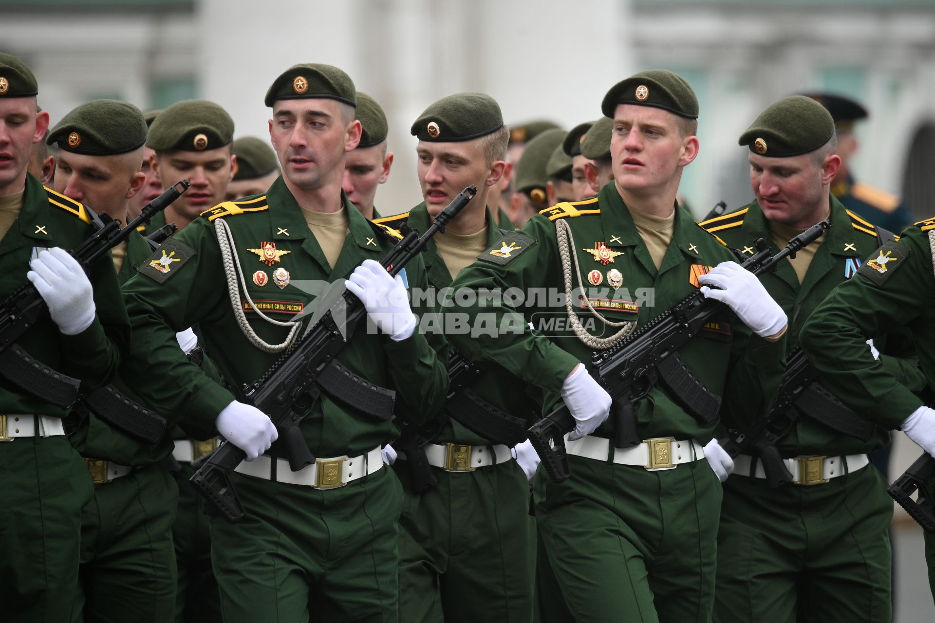 Генеральная репетиция парада Победы В Петербурге