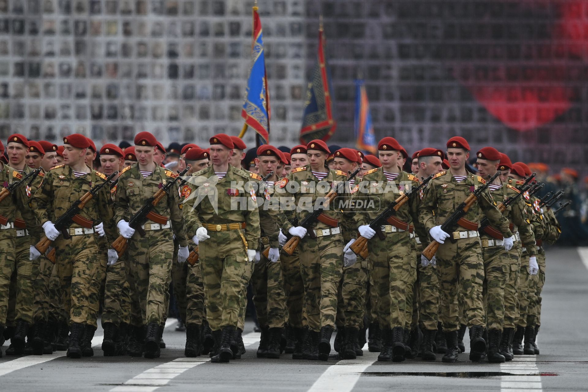 Генеральная репетиция парада Победы В Петербурге