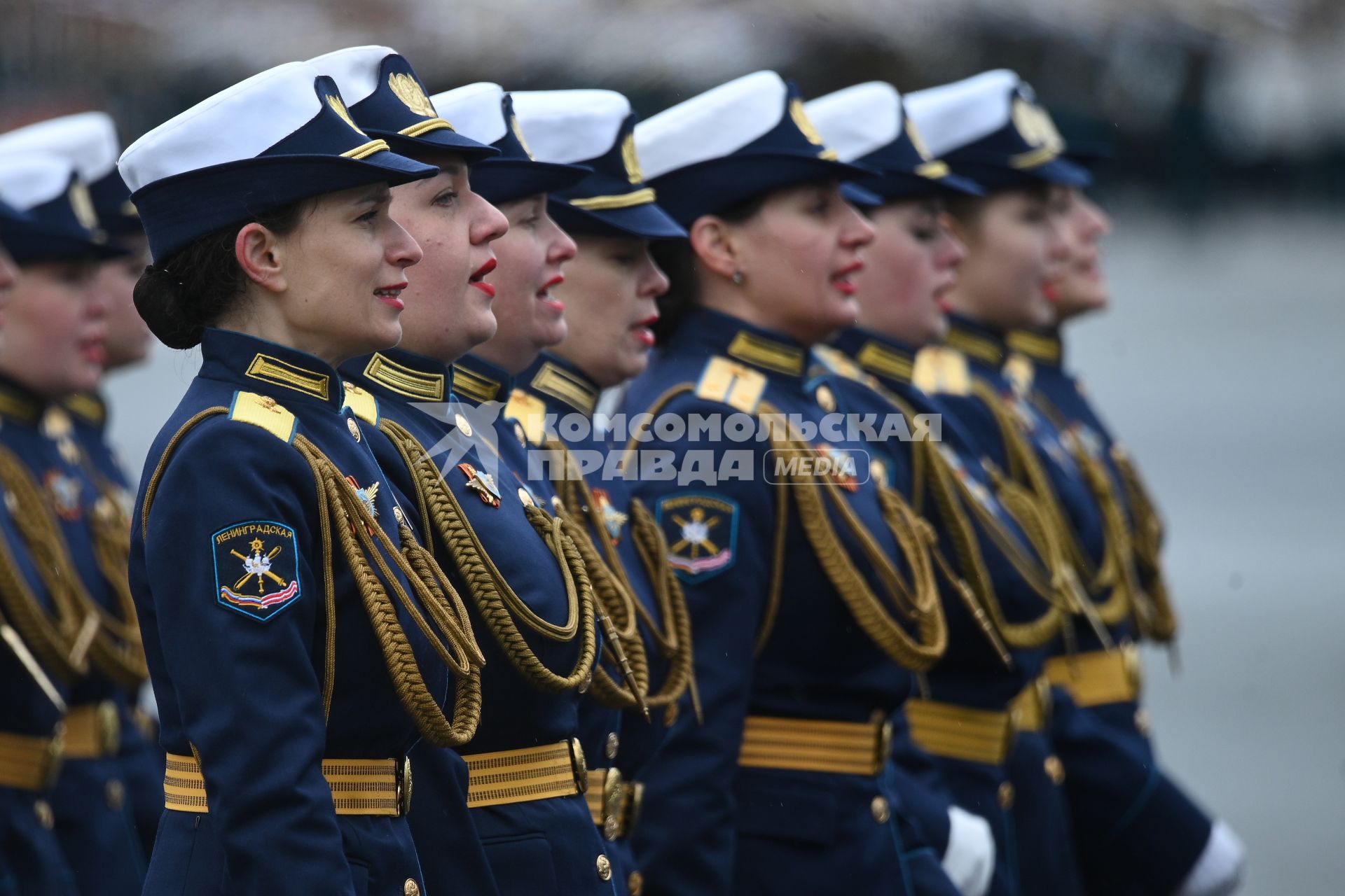 Генеральная репетиция парада Победы В Петербурге