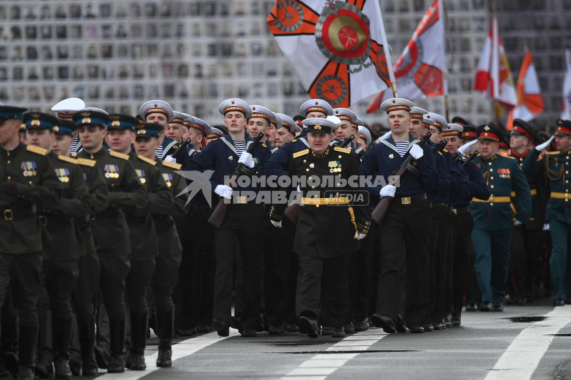 Генеральная репетиция парада Победы В Петербурге