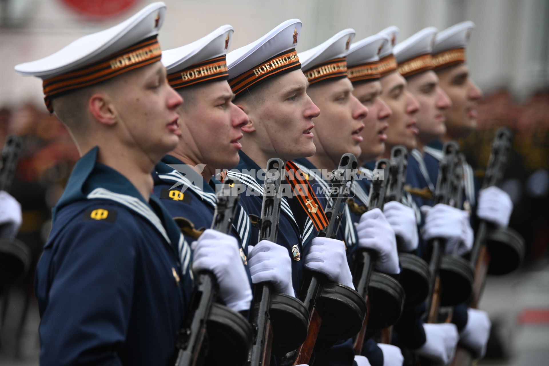 Генеральная репетиция парада Победы В Петербурге
