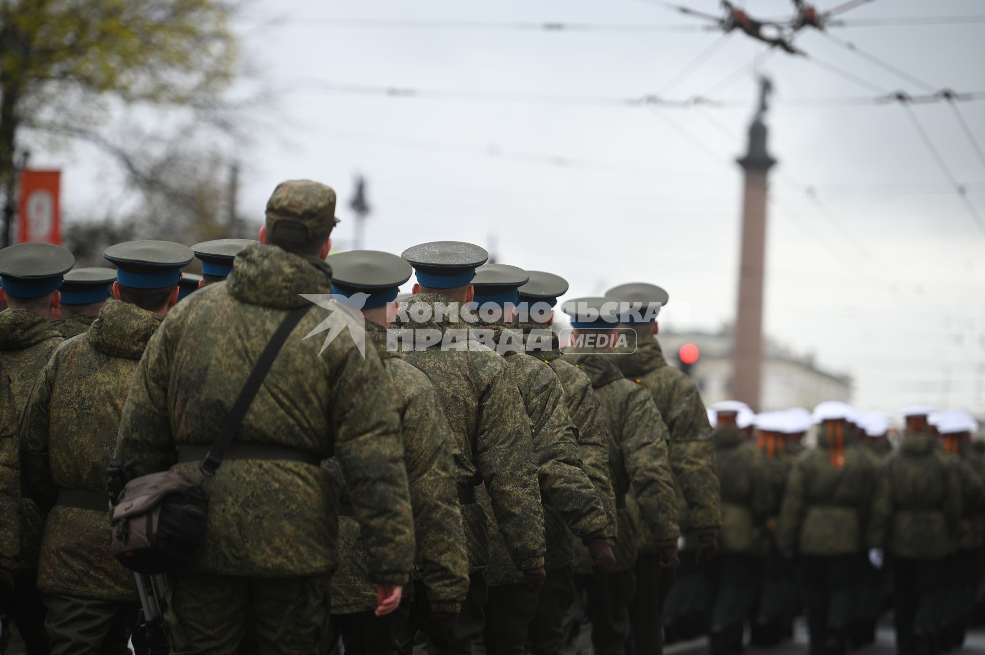Генеральная репетиция парада Победы в Петербурге