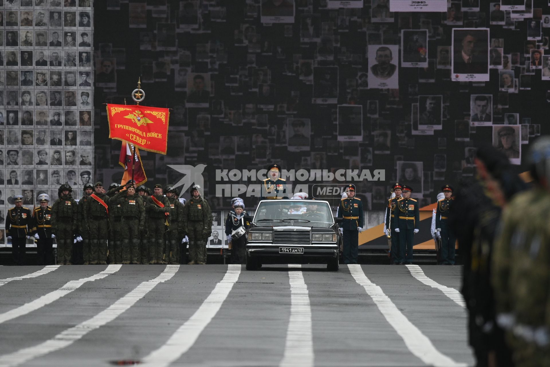 Генеральная репетиция парада Победы в Петербурге