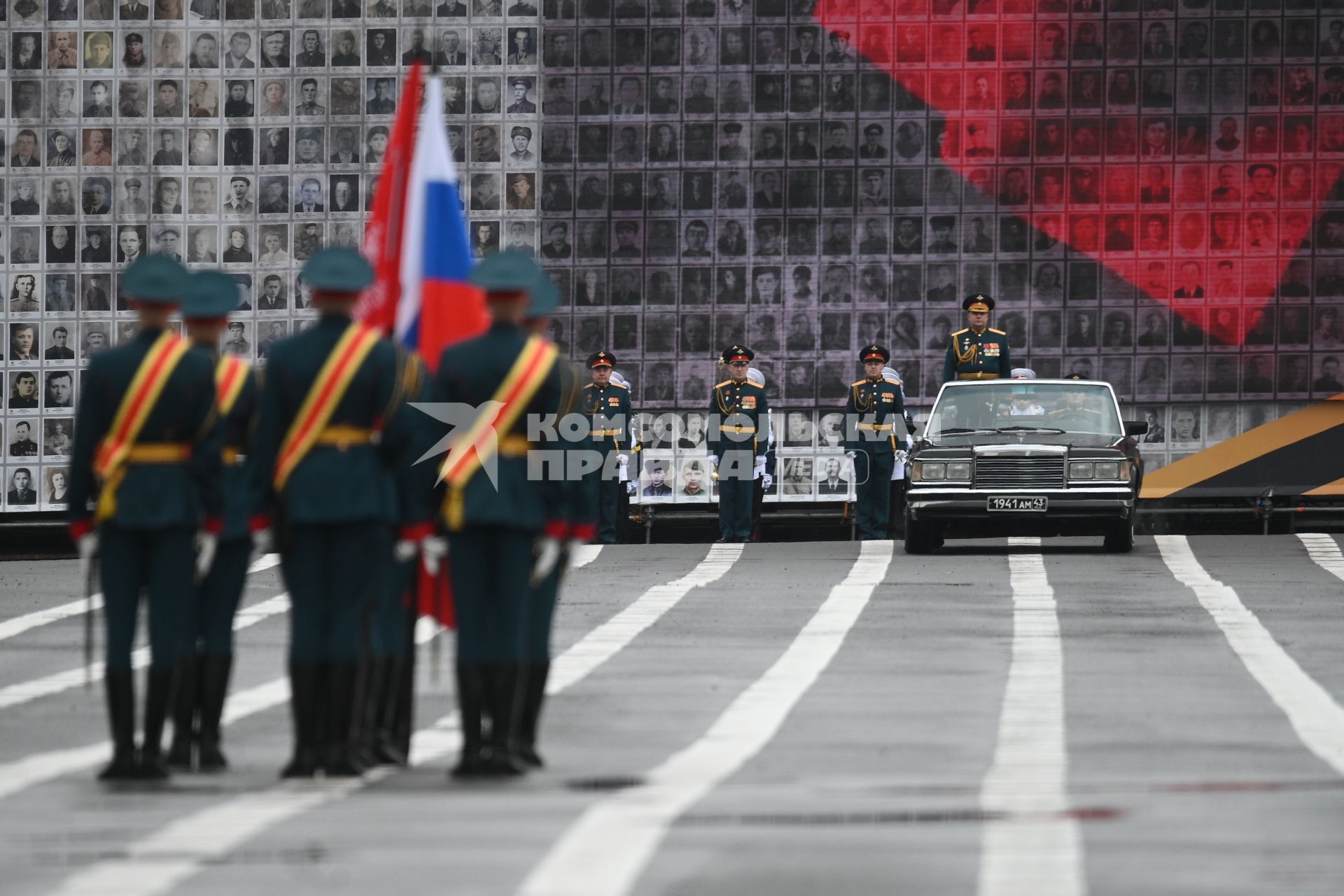 Генеральная репетиция парада Победы в Петербурге