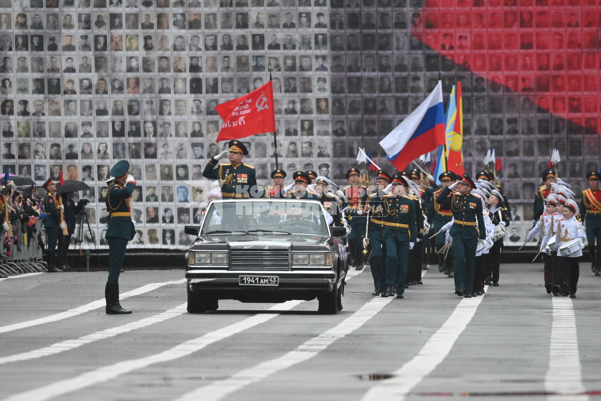 Генеральная репетиция парада Победы в Петербурге