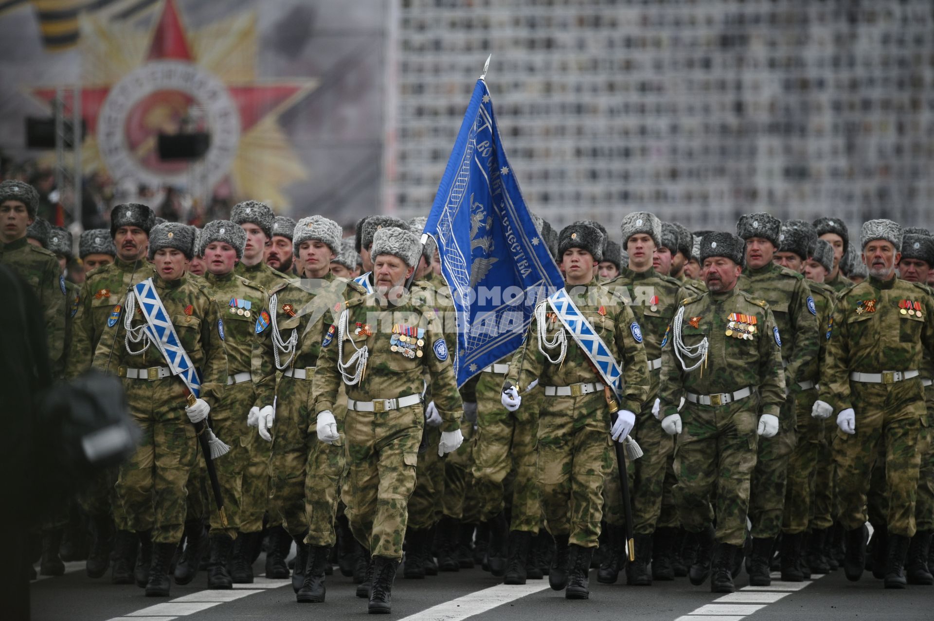 Генеральная репетиция парада Победы в Петербурге