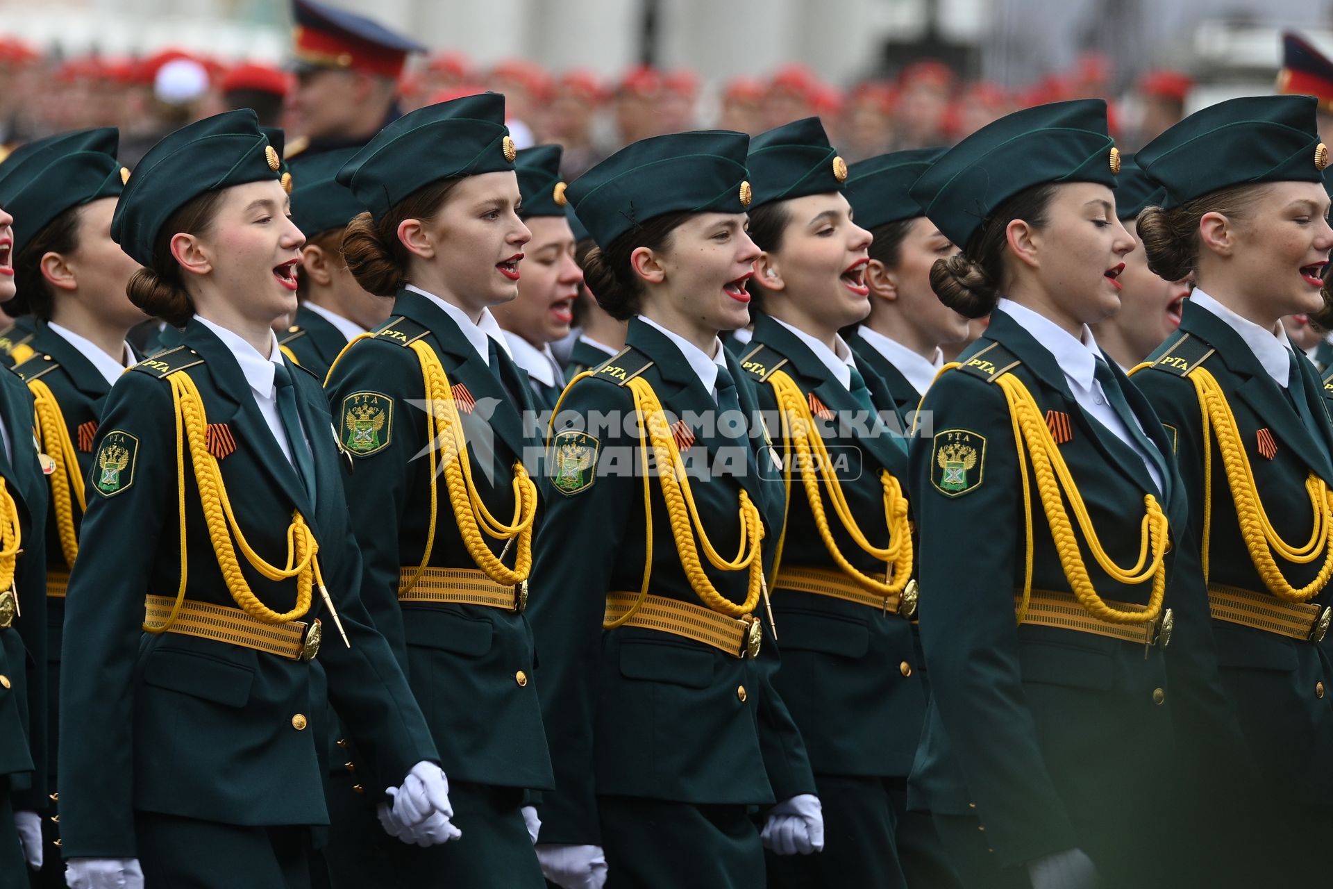 Генеральная репетиция парада Победы в Петербурге
