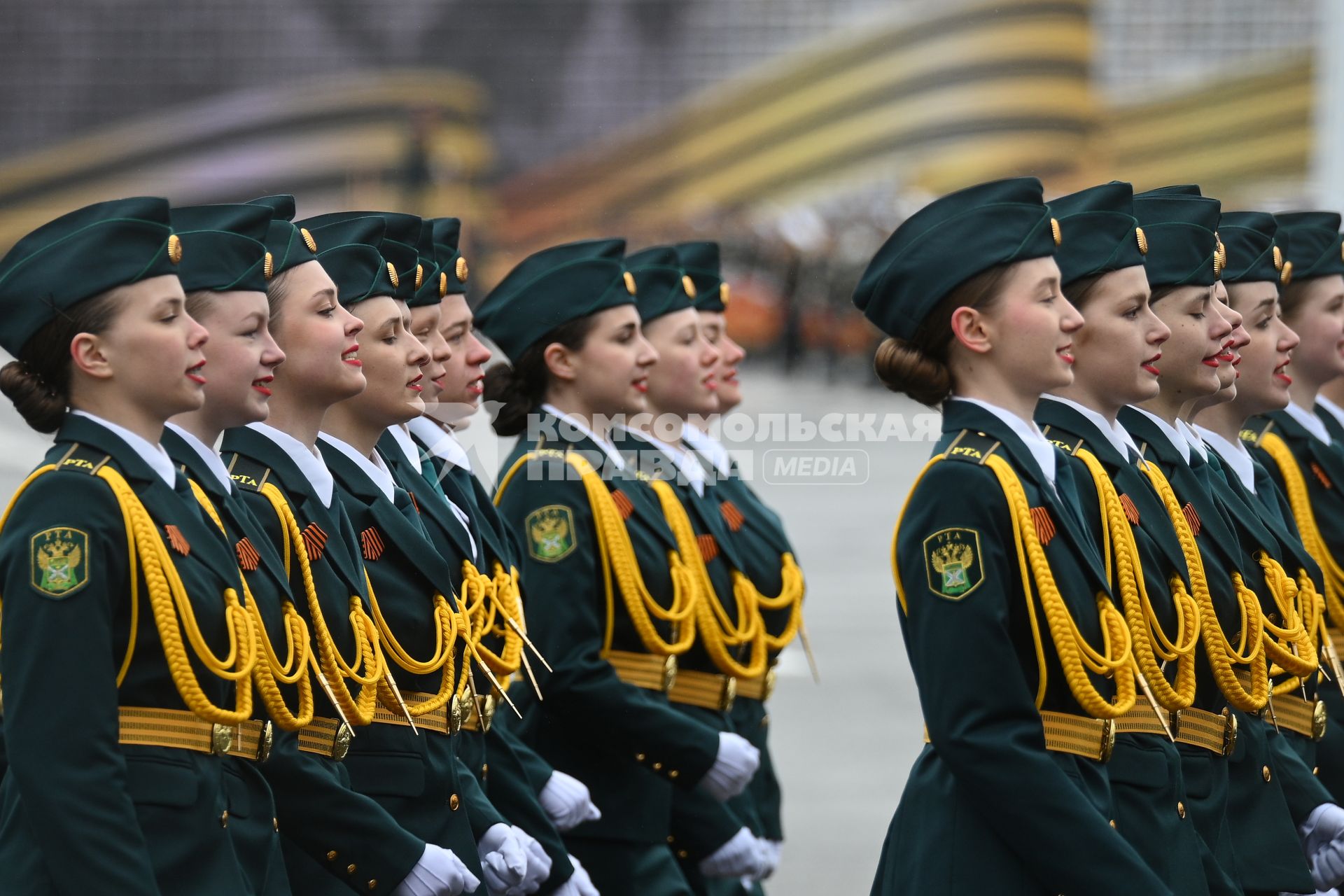 Генеральная репетиция парада Победы в Петербурге