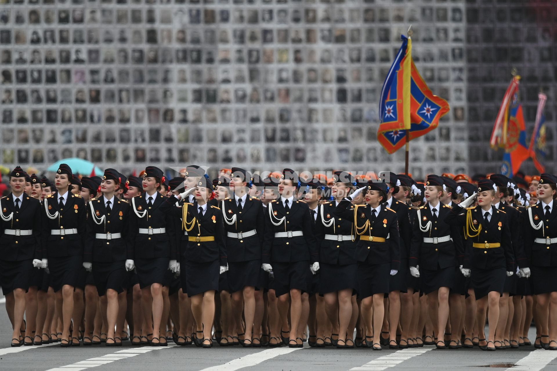 Генеральная репетиция парада Победы в Петербурге