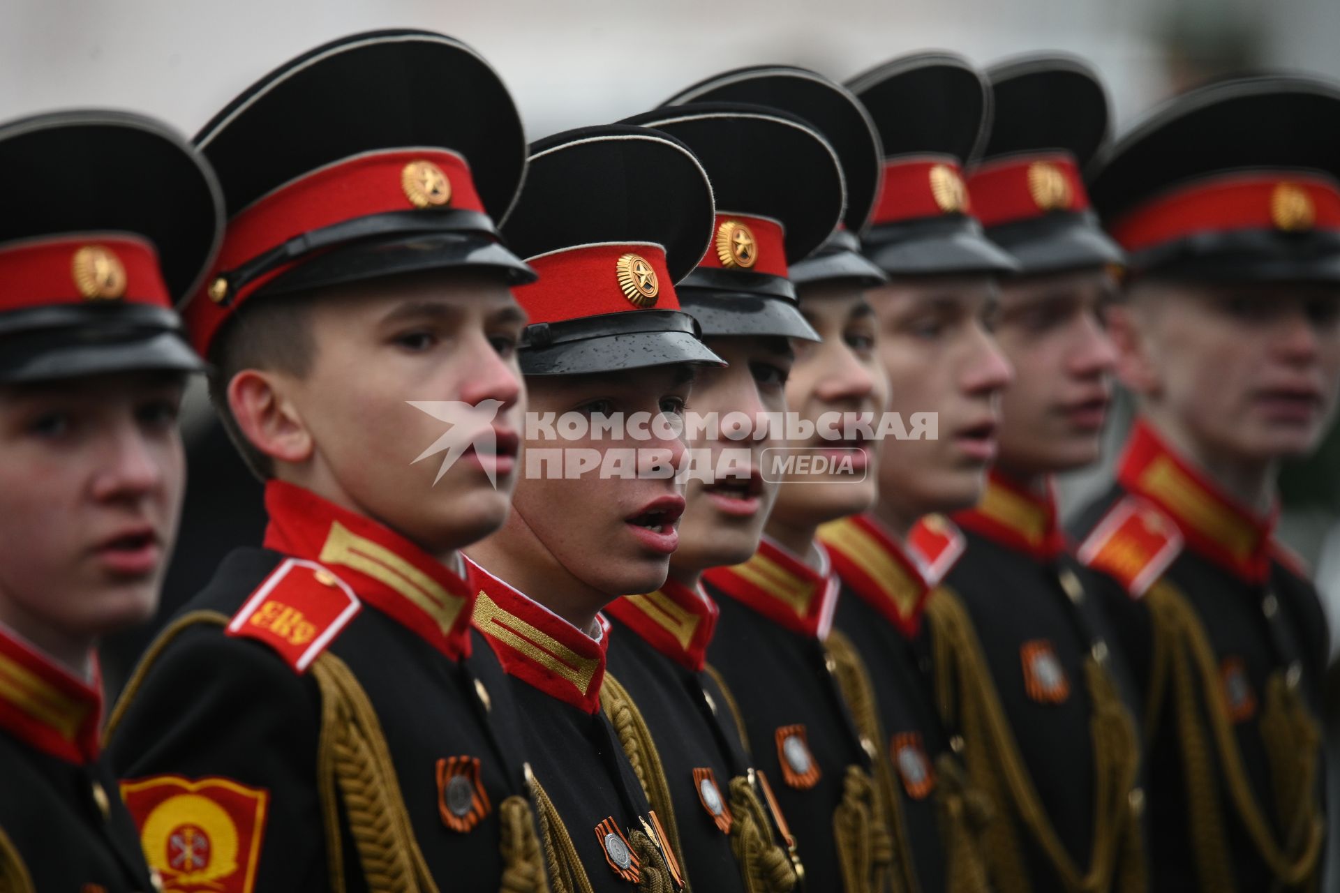 Генеральная репетиция парада Победы в Петербурге