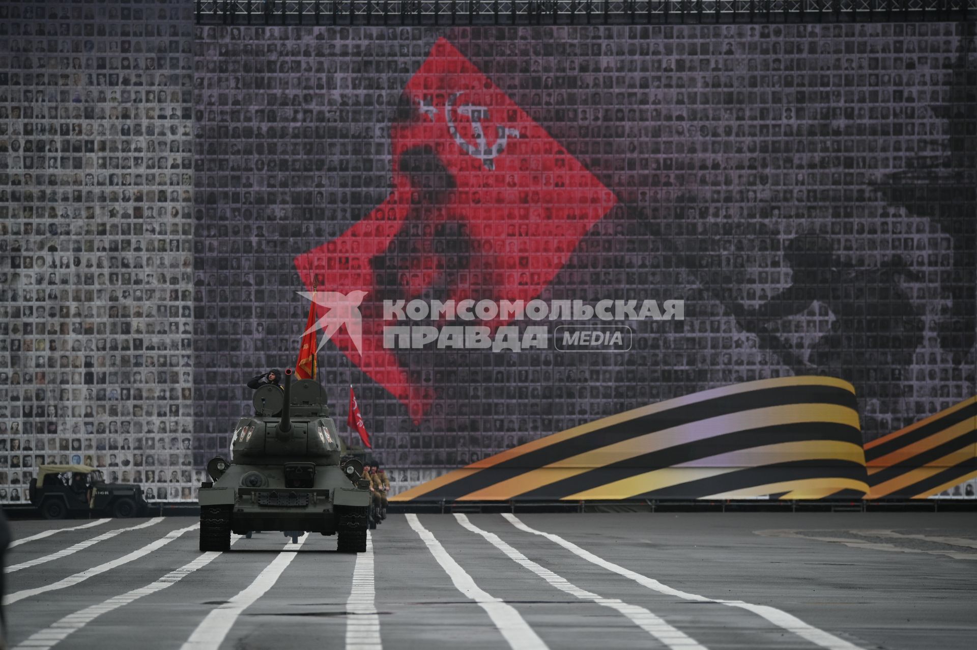 Генеральная репетиция парада Победы в Петербурге