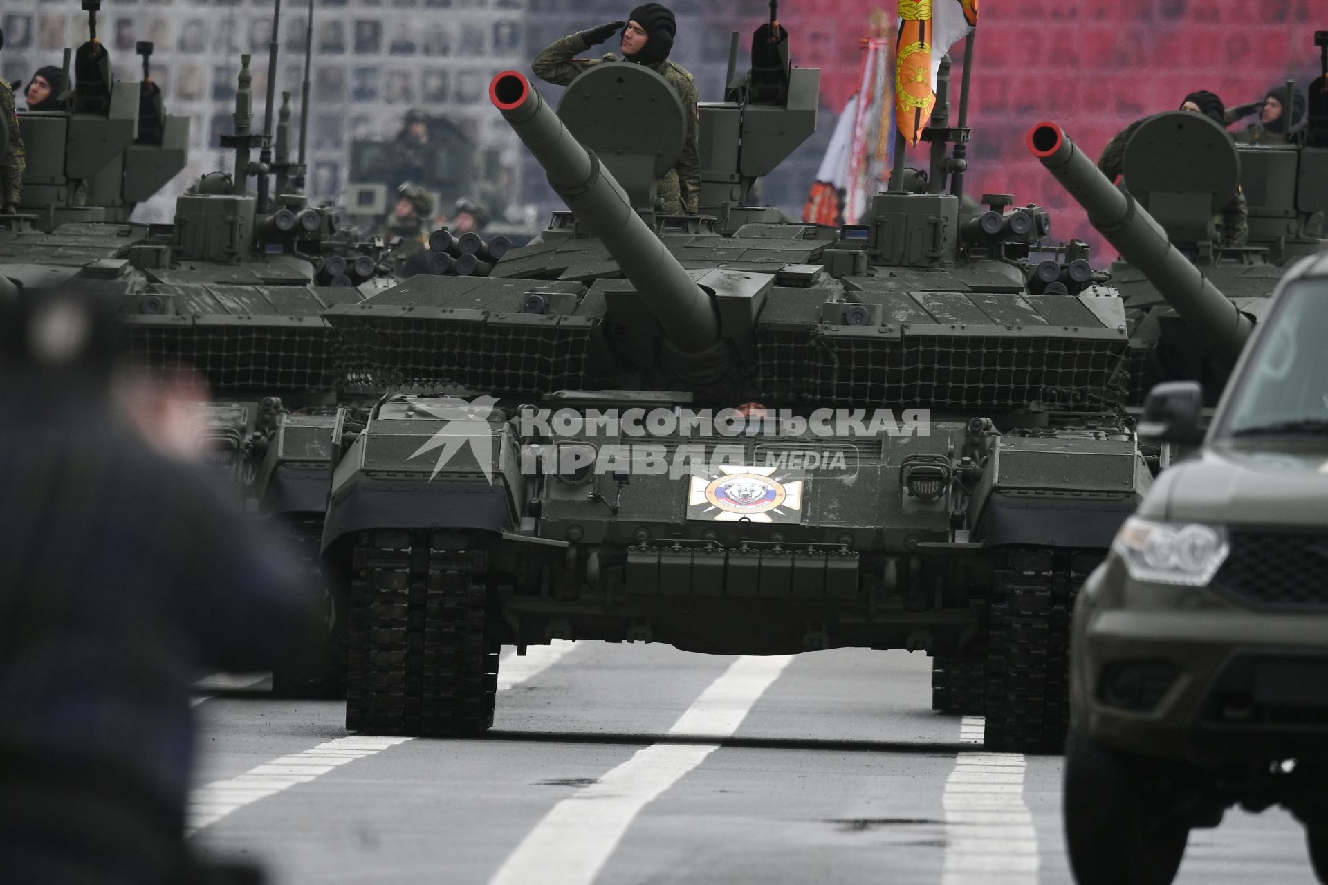 Генеральная репетиция парада Победы в Петербурге