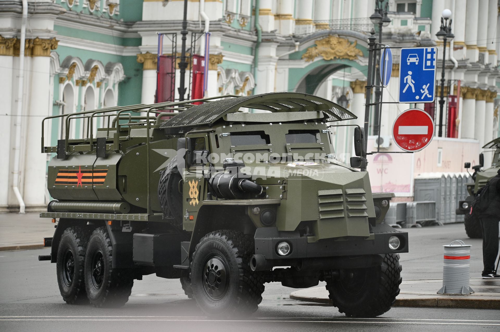 Генеральная репетиция парада Победы в Петербурге