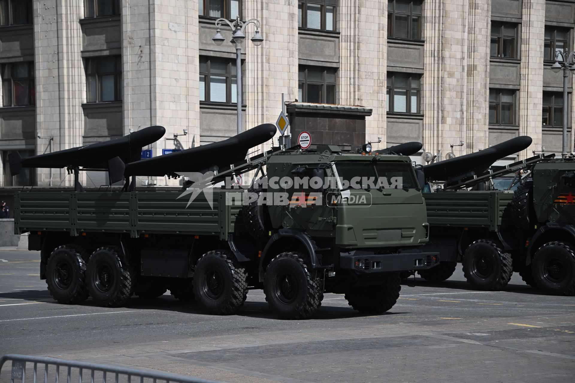 Репетиция Военного парада, посвященного 80-летию Победы в Великой Отечественной войне