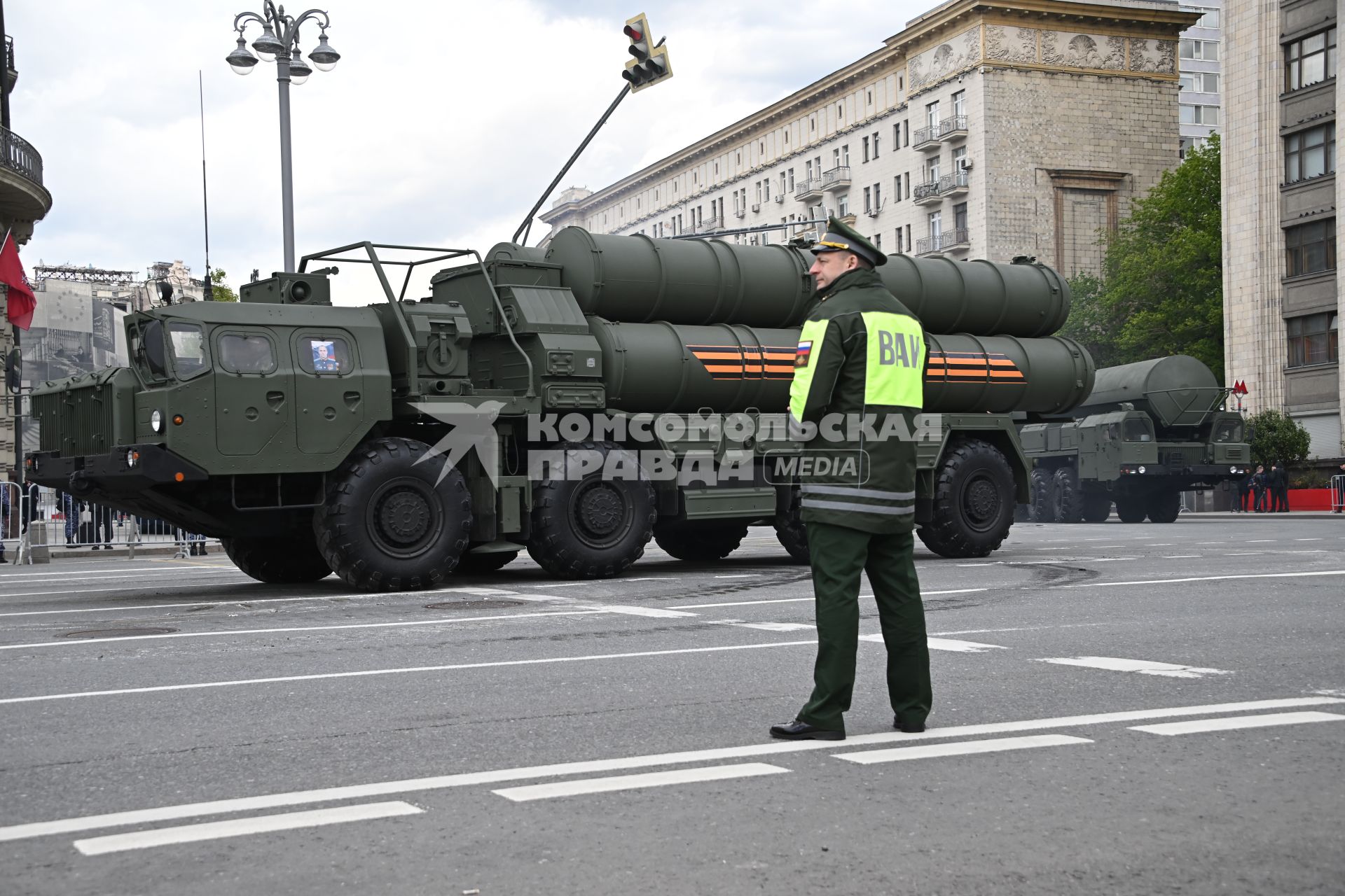 Репетиция Военного парада, посвященного 80-летию Победы в Великой Отечественной войне