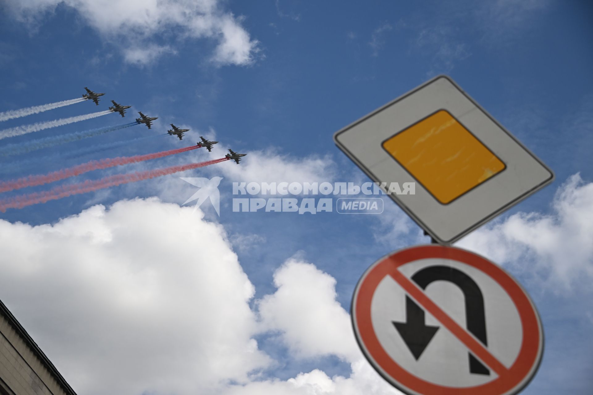 Репетиция Военного парада, посвященного 80-летию Победы в Великой Отечественной войне
