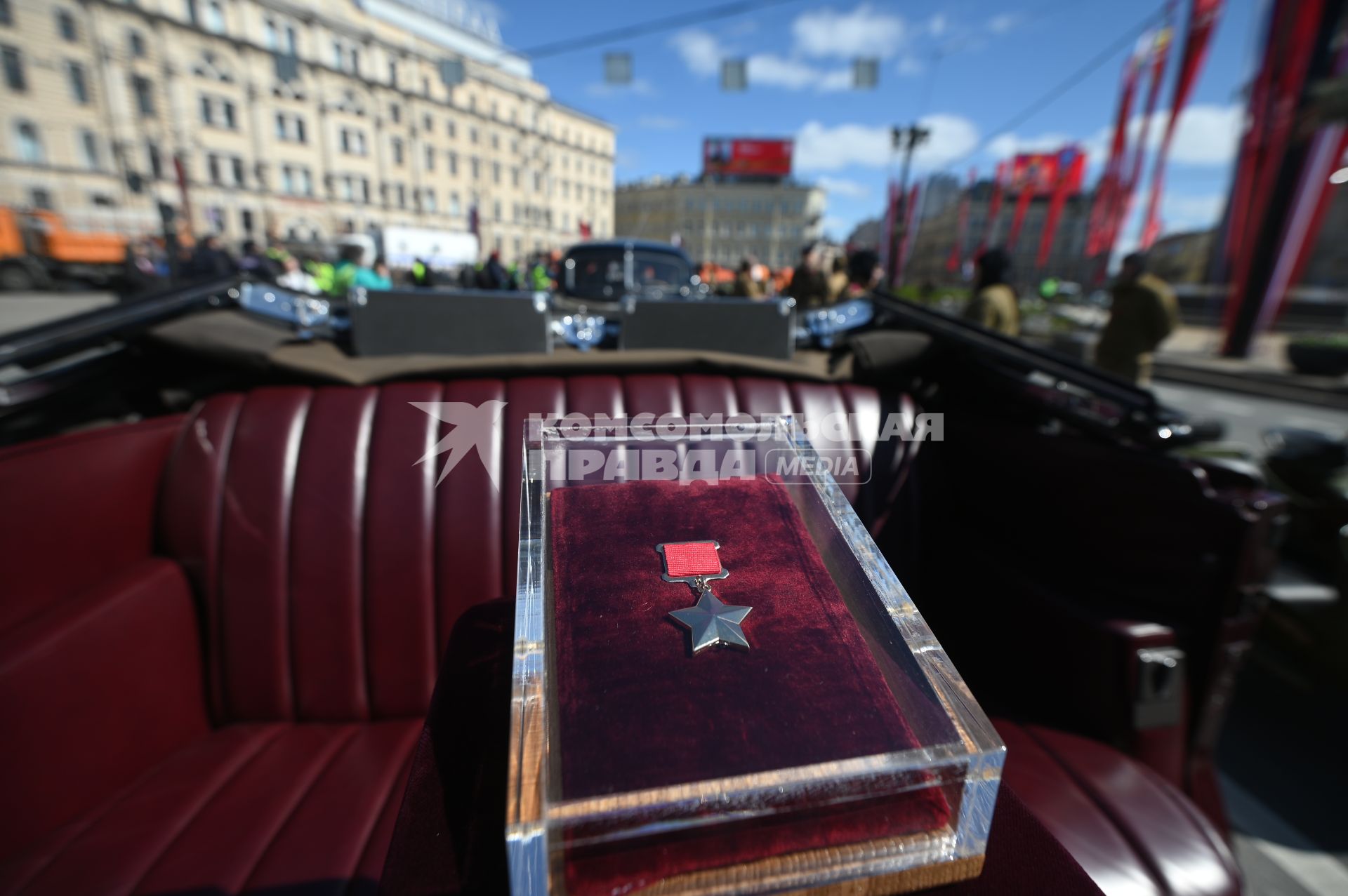 Акция Бессмертный полк\" в Санкт-Петербурге