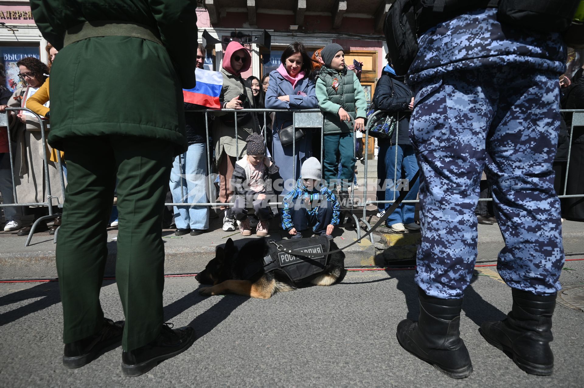 Акция Бессмертный полк\" в Санкт-Петербурге
