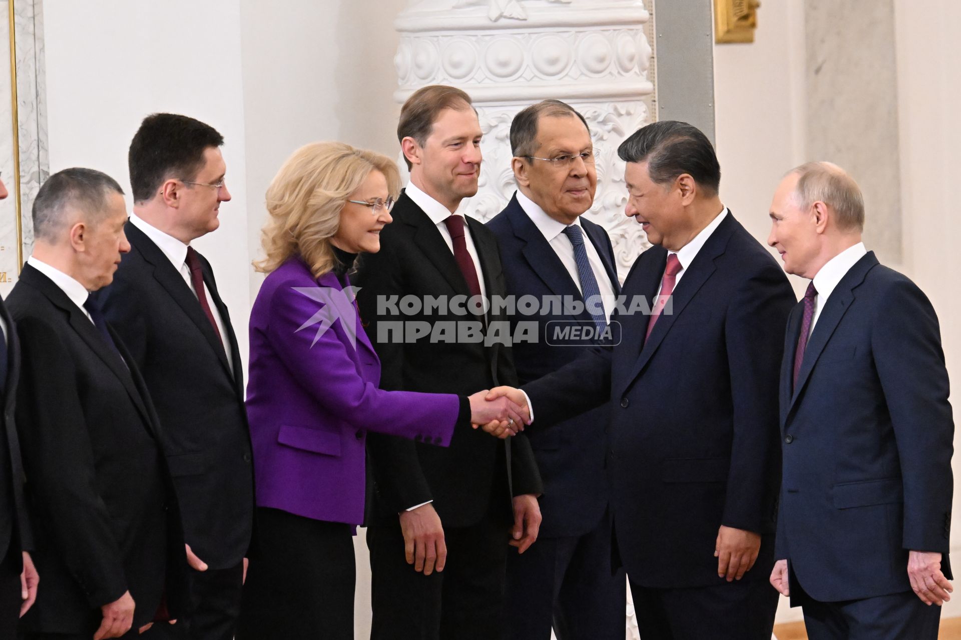 Официальный визит председателя КНР Си Цзиньпина в Россию