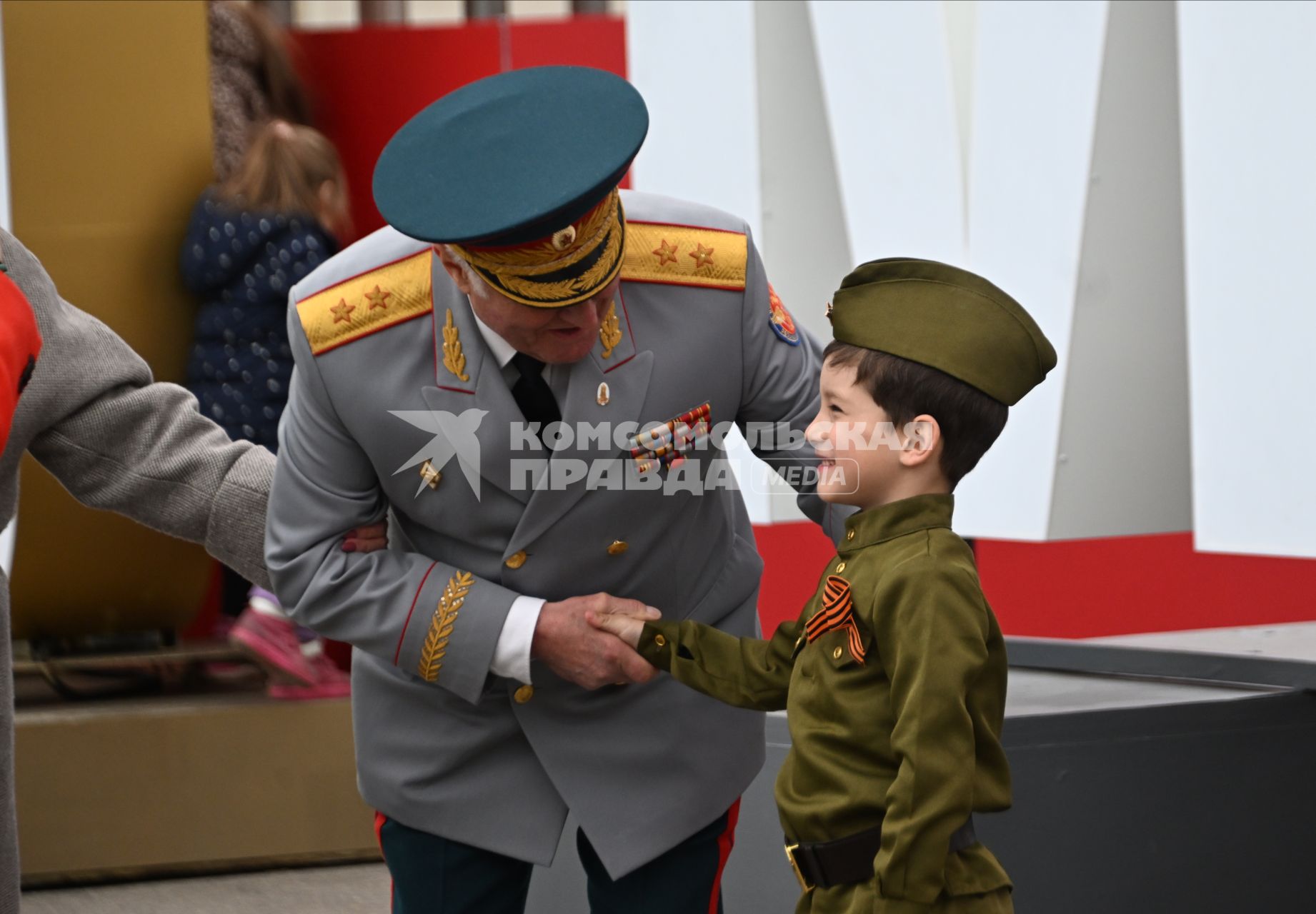 Празднование Дня Победы в Москве
