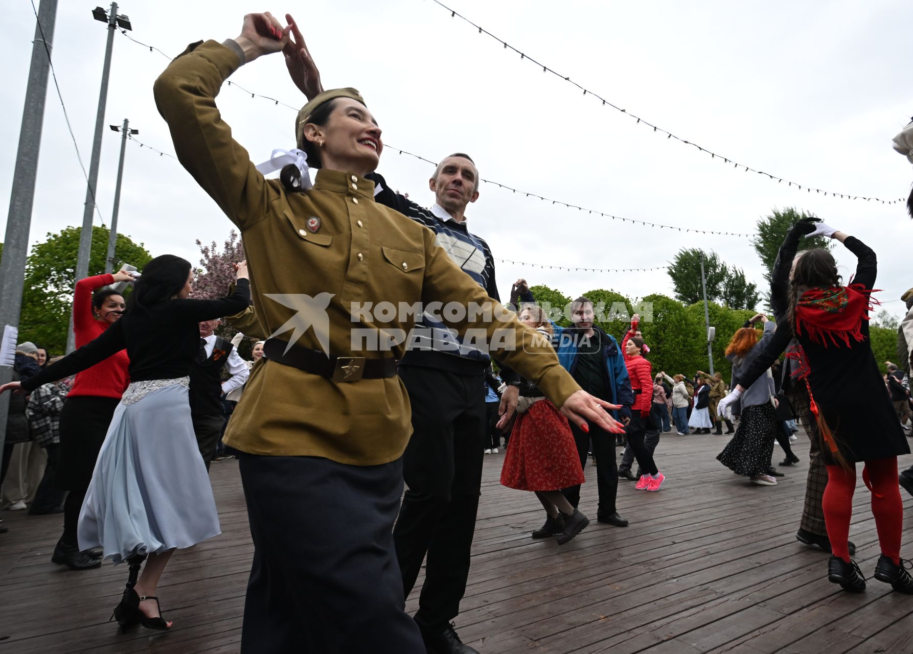 Празднование Дня Победы в Москве