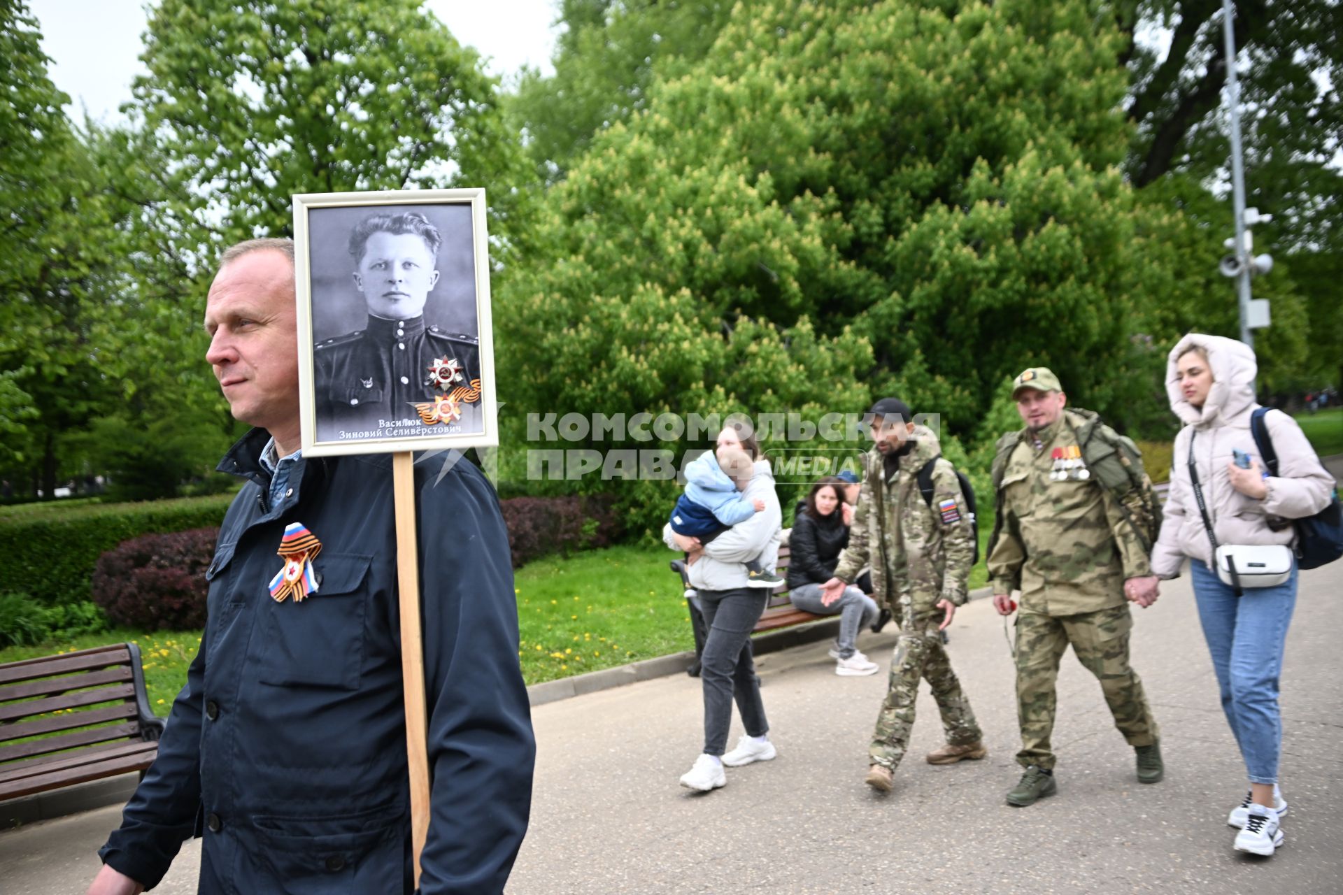 Празднование Дня Победы в Москве