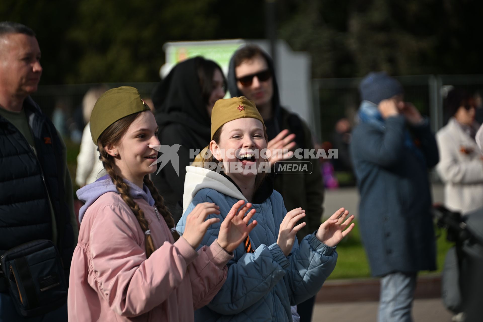 Празднование Дня Победы в Москве