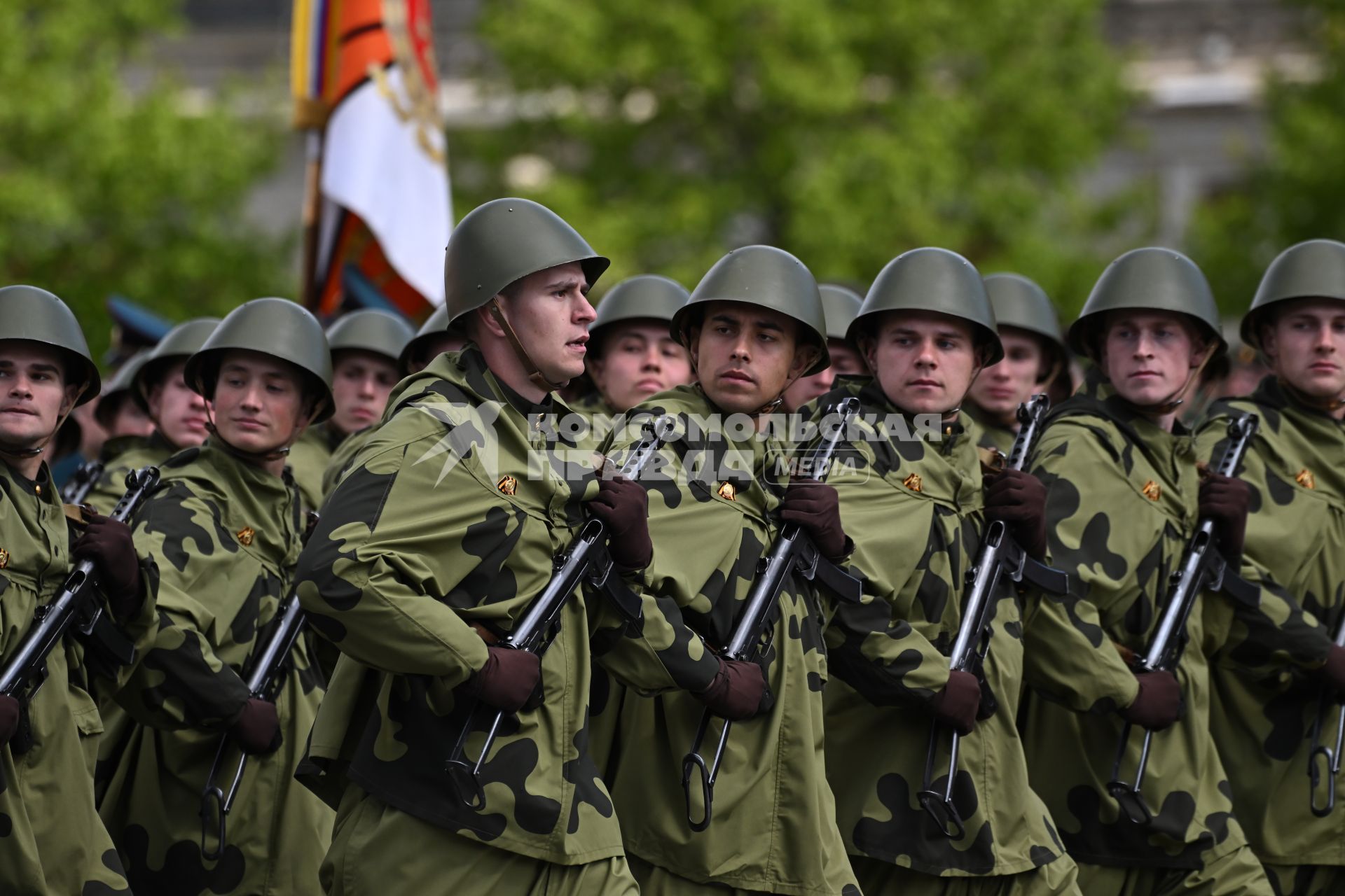 Военный парад на Красной площади, посвященный 80-й годовщине Победы в Великой Отечественной войне