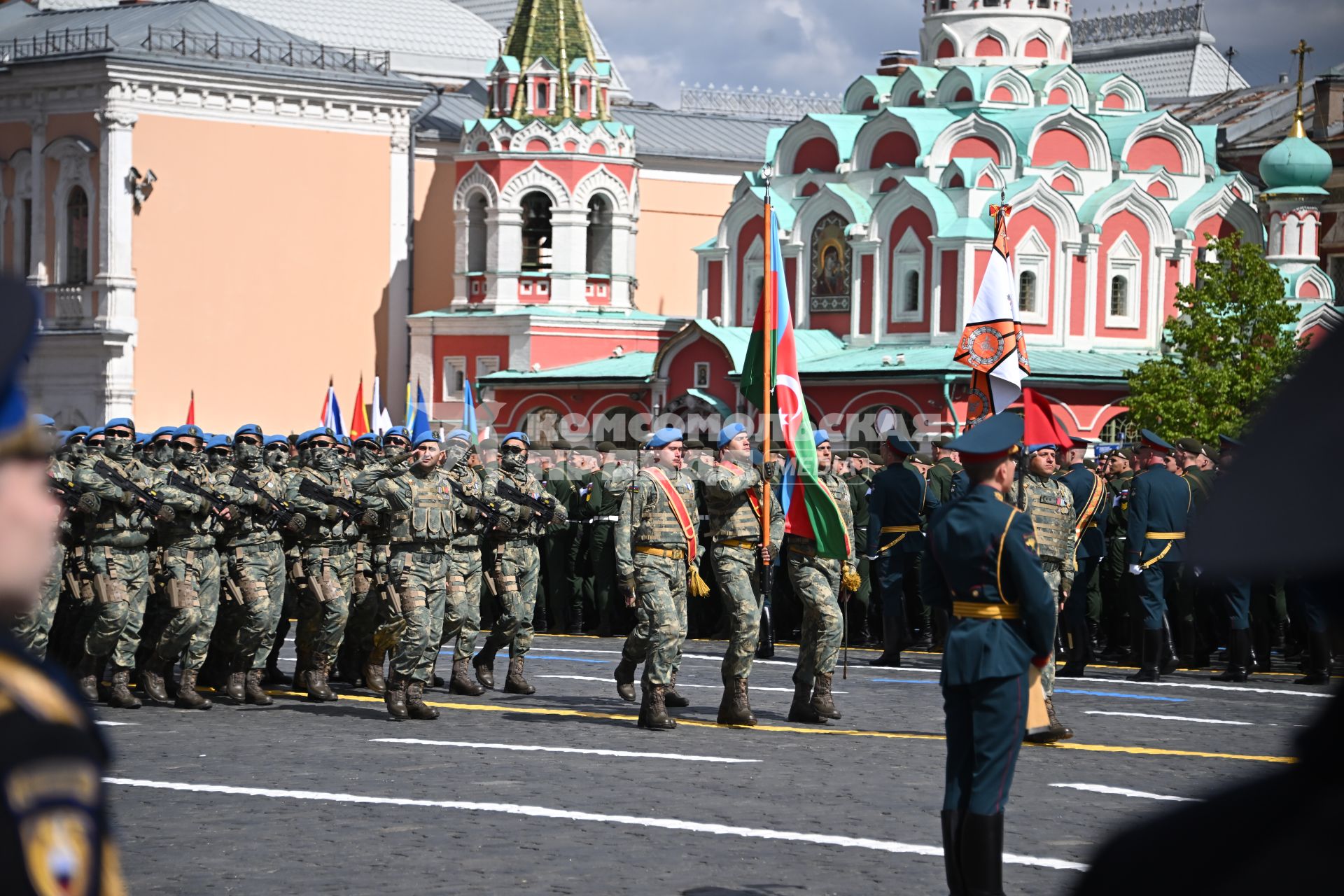 Военный парад на Красной площади, посвященный 80-й годовщине Победы в Великой Отечественной войне